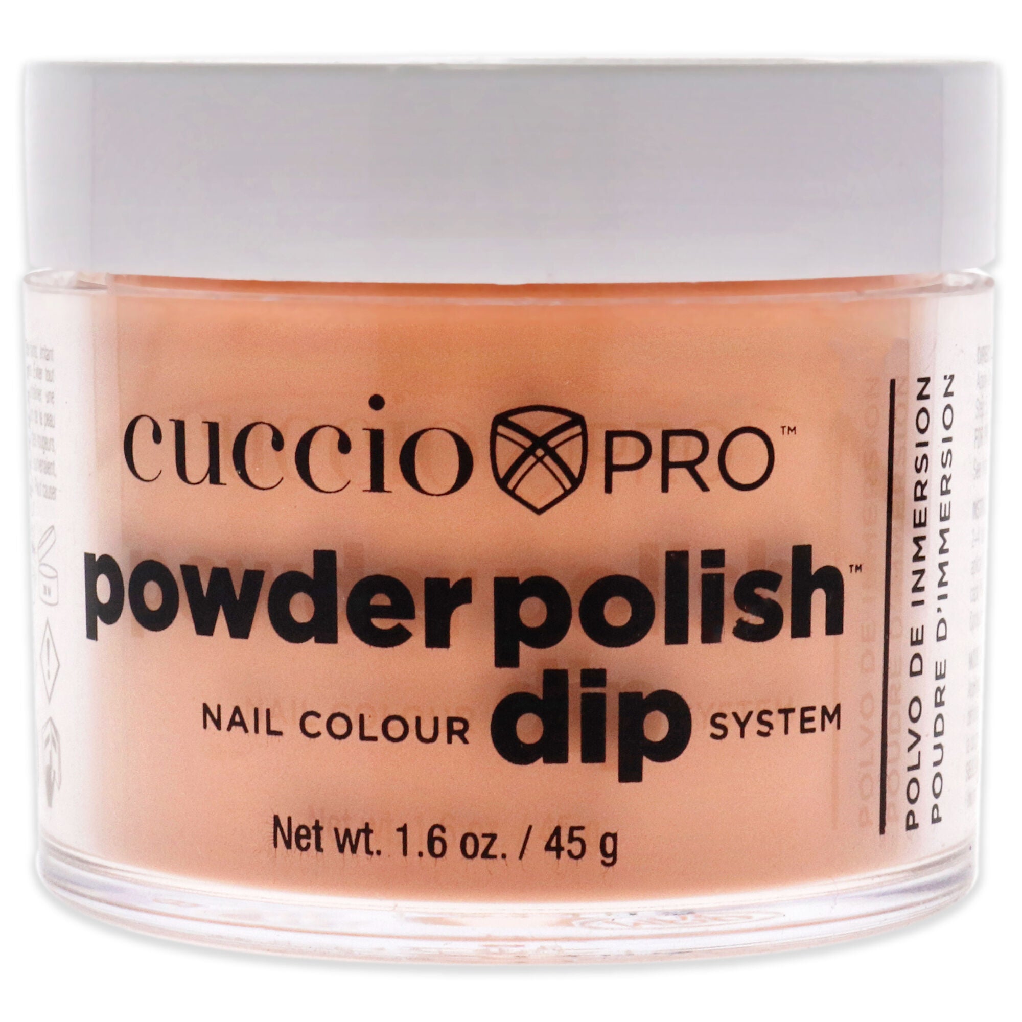 Pro Powder Polish Nail Colour Dip System - Be Fearless by Cuccio Pro for Women - 1.6 oz Nail Powder, Orange, hi-res image number 0