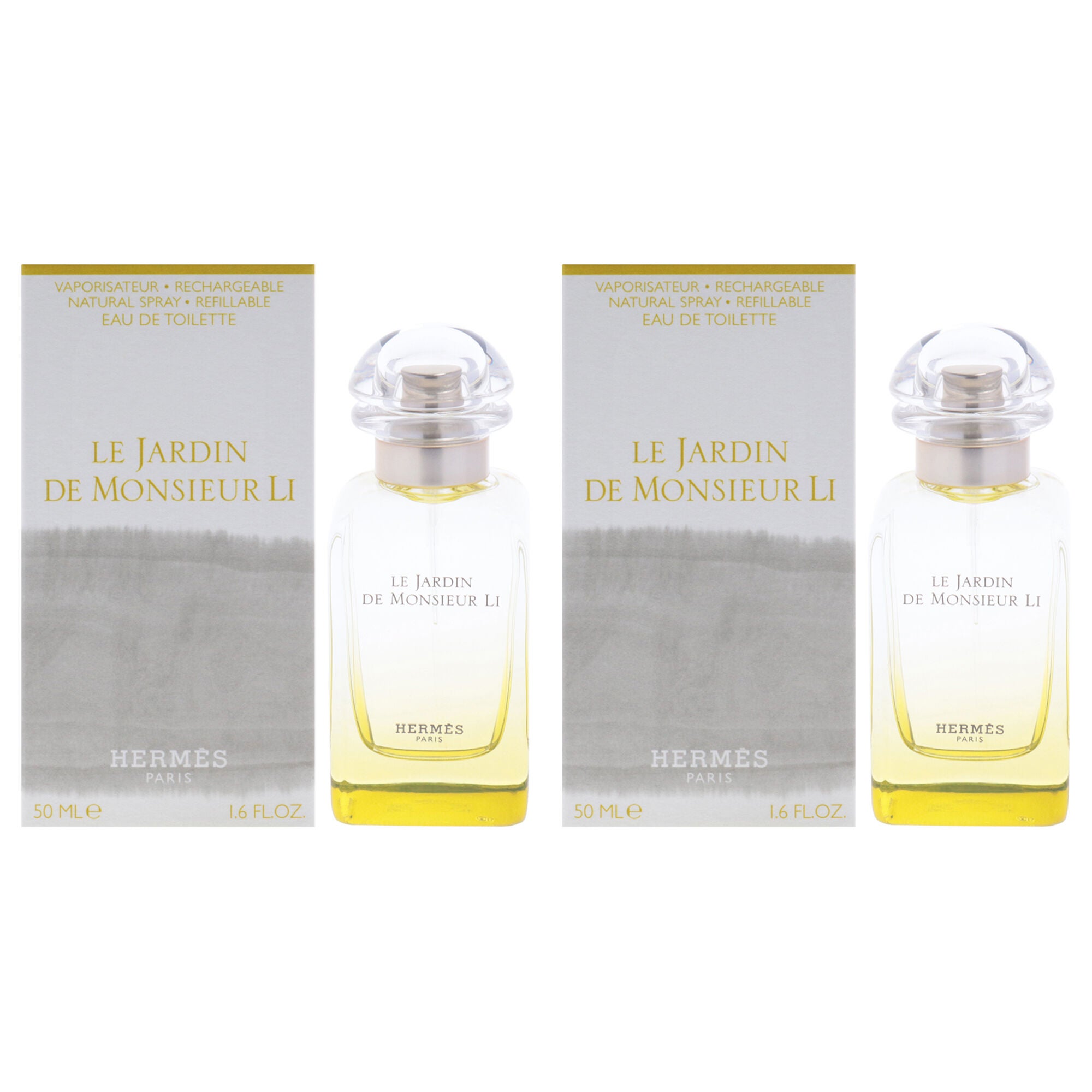 Le Jardin de Monsieur Li by Hermes for Women - 1.6 oz EDT Spray - Pack of 2, Clear, hi-res image number 0