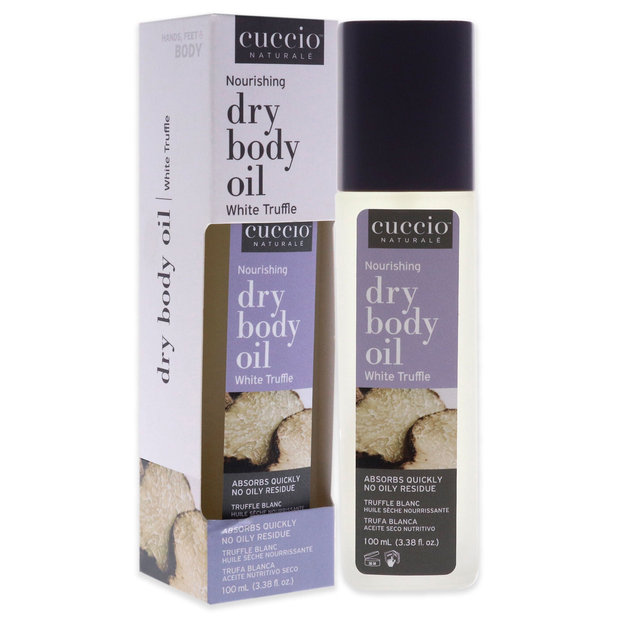 Nourishing Dry Body Oil - White Truffle by Cuccio Naturale for Unisex - 3.38 oz Oil, , alternate image number 6