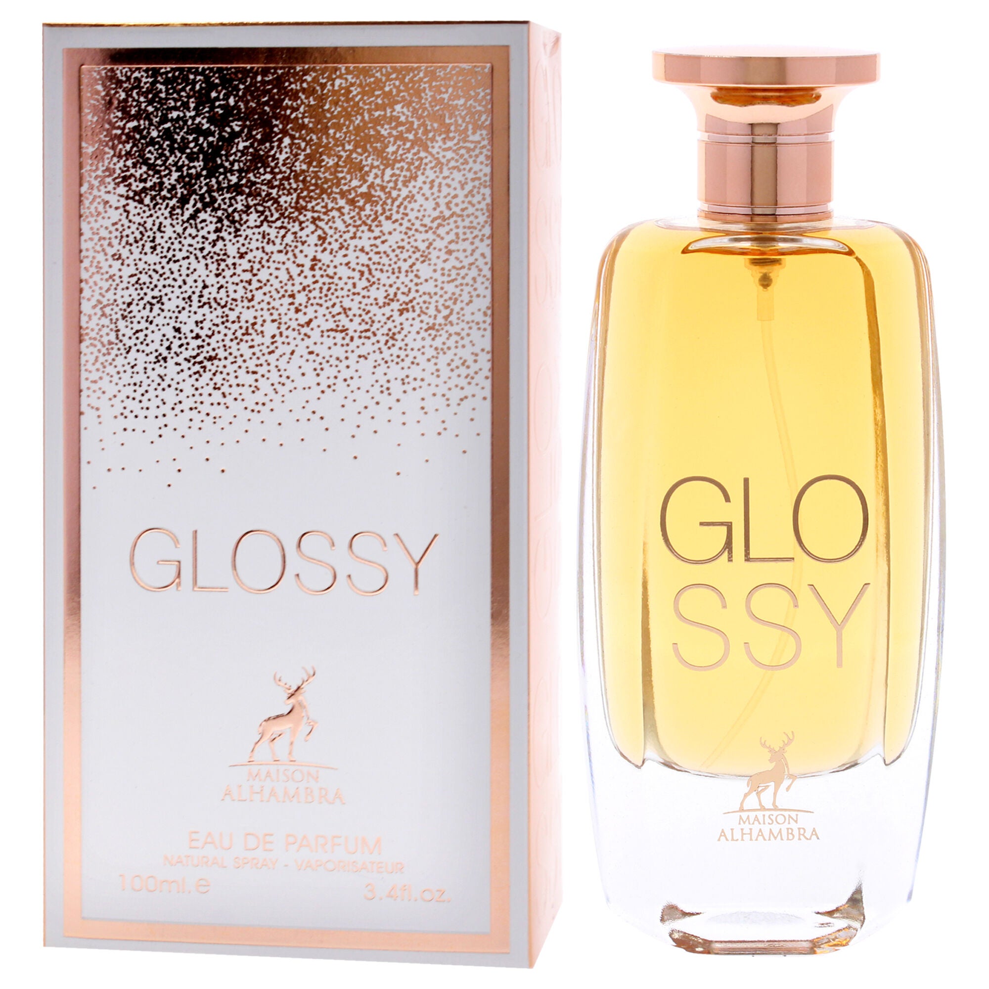 Glossy by Maison Alhambra for Women - 3.4 oz EDP Spray, Clear, alternate image number 3