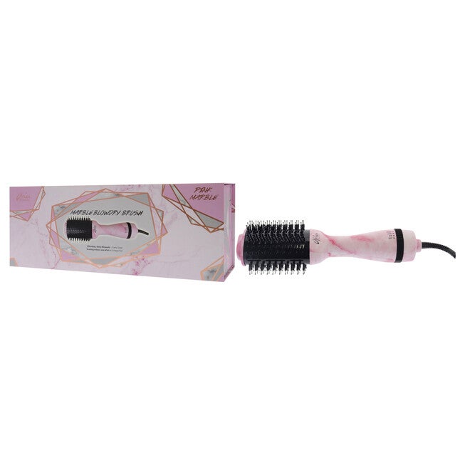 Blowdry Brush - Pink Marble by Aria Beauty for Women - 1 Pc Brush, , alternate image number null