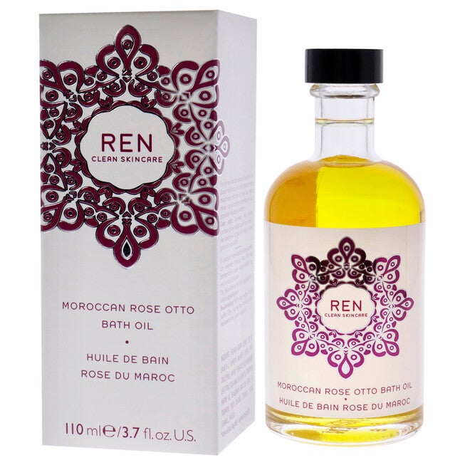 Moroccan Rose Otto Bath Oil by REN for Unisex - 3.7 oz Oil, , alternate image number null