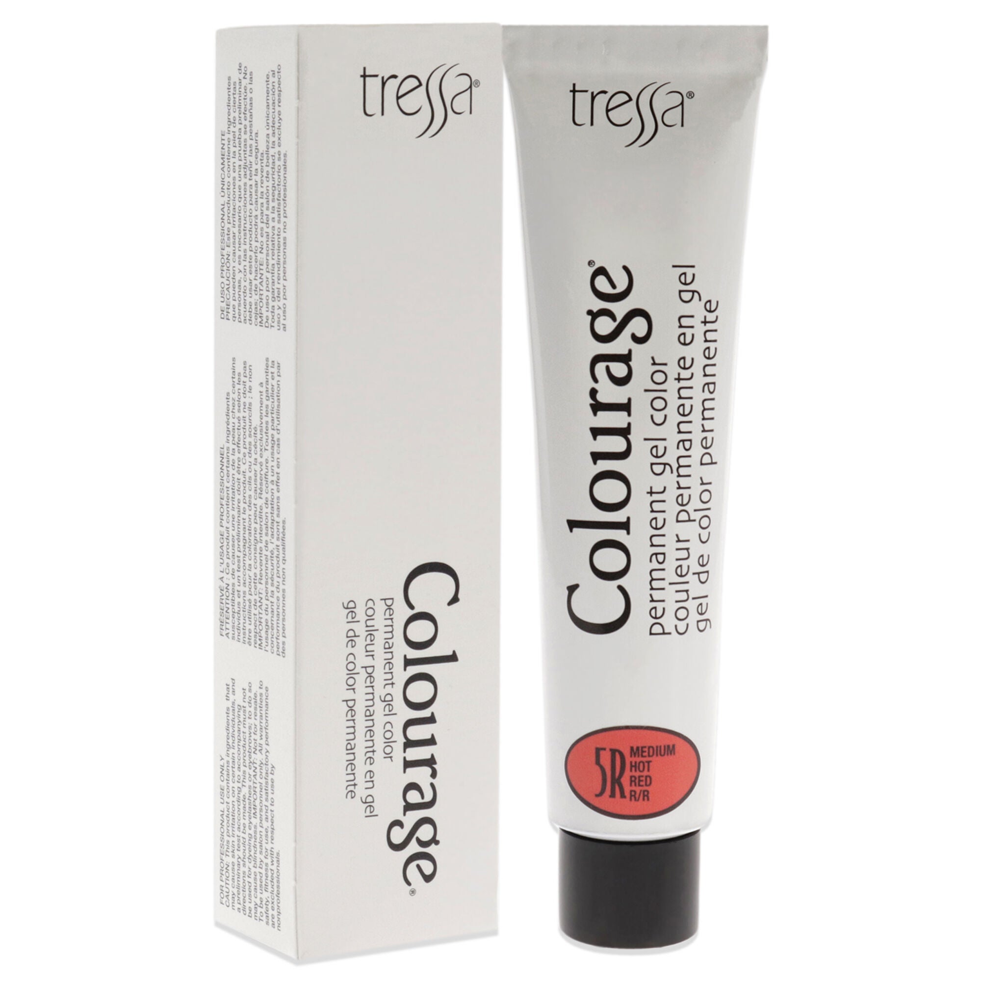 Colourage Permanent Gel Color - 5R Medium Hot Red by Tressa for Unisex - 2 oz Hair Color, See Description, alternate image number 2