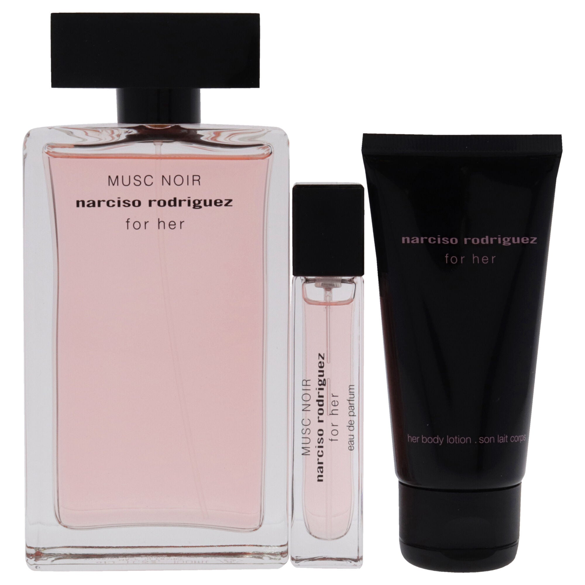 Musc Noir For Her by Narciso Rodriguez for Women - 3 Pc Set 3.3oz EDP Spray, 0.33oz EDP Spray, 1.6oz Body Lotion, , alternate image number 5