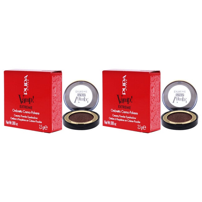 Vamp! Extreme Cream Powder Eyeshadow - 005 Extreme Bronze by Pupa Milano for Women - 0.088 oz Eye Shadow - Pack of 2, See Description, alternate image number 3