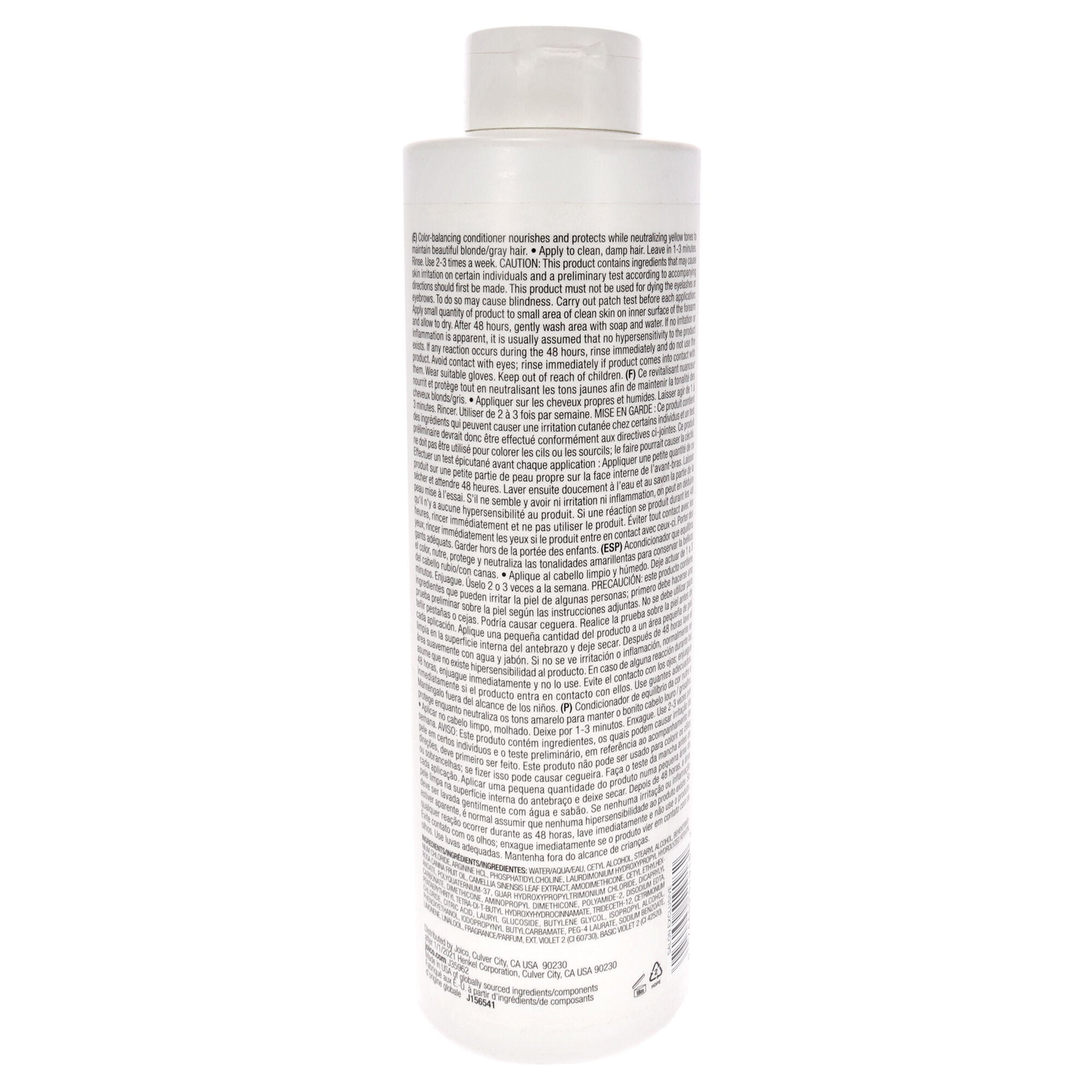 Color Balance Purple Conditioner by Joico for Unisex - 33.8 oz Conditioner, See Description, alternate image number 1