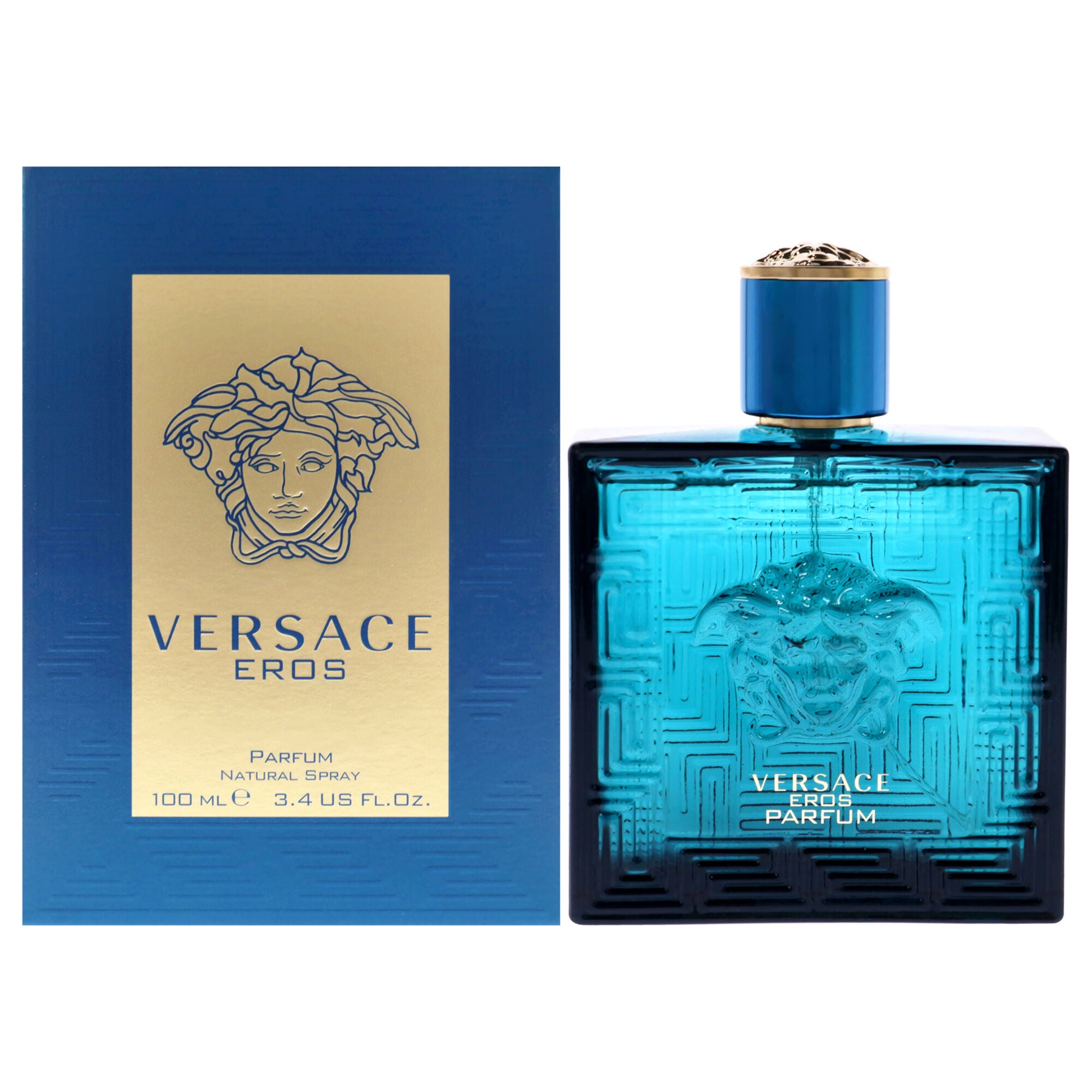 Versace Eros by Versace for Men - 3.4 oz Parfum Spray, See Description, hi-res image number 0