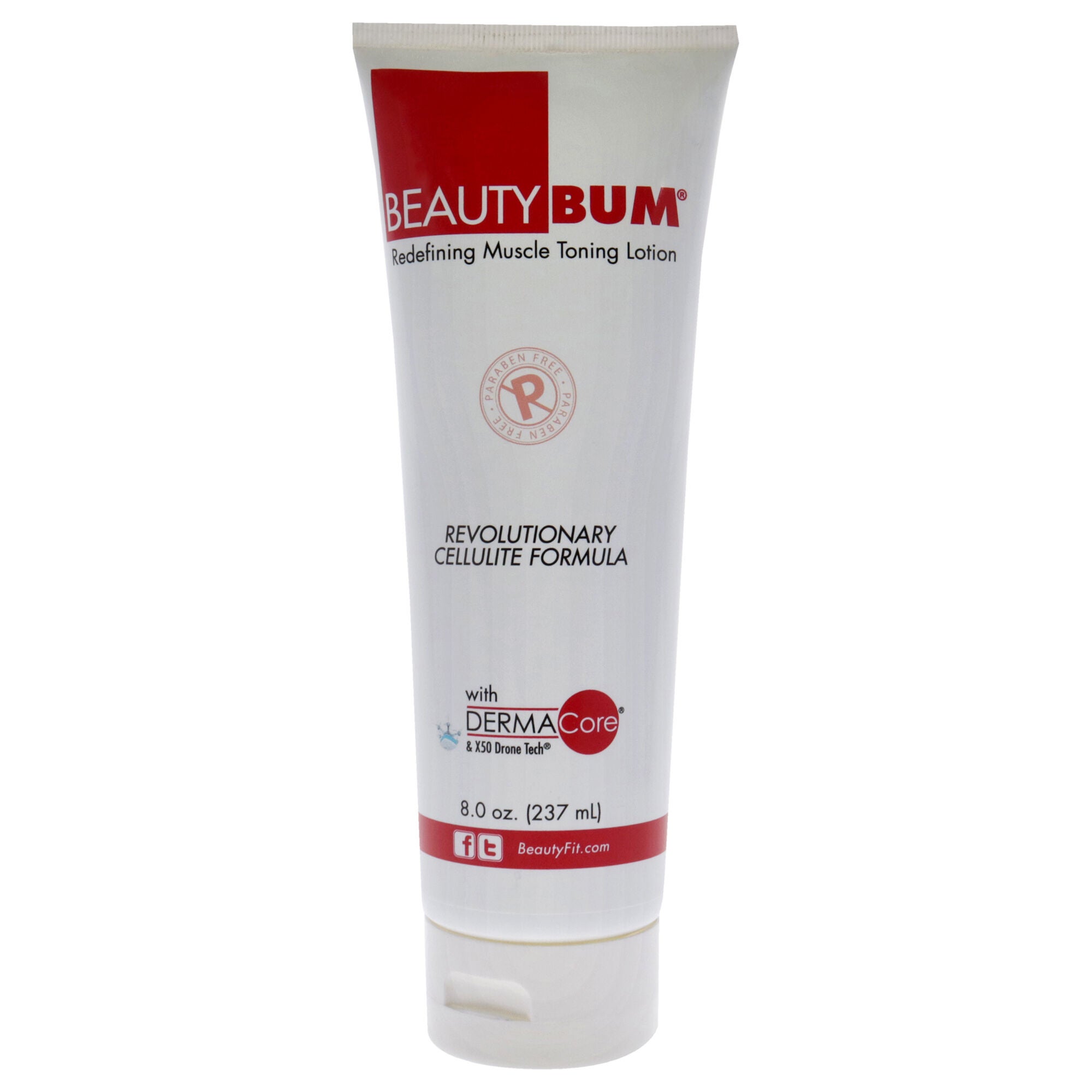 BeautyBum Tube Redefining Muscle Toning Lotion - Original by BeautyFit for Women - 8 oz Lotion, See Description, hi-res image number 0