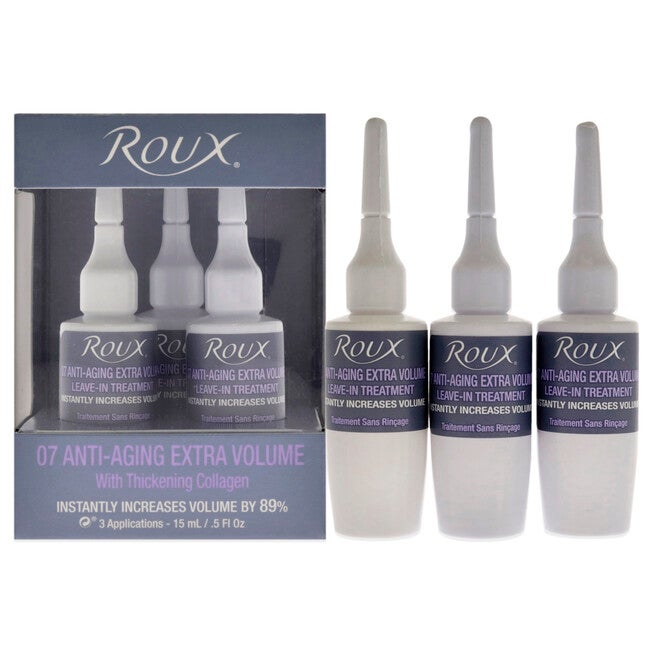 Anti-Aging Extra Volume Treatment - 07 by Roux for Unisex - 3 x 0.5 oz Treatment, NA, hi-res image number null