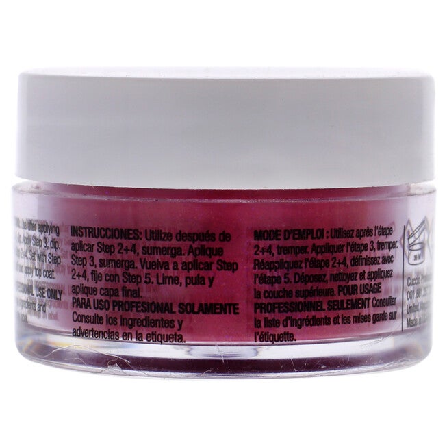 Pro Powder Polish Nail Colour Dip System - Fuchsia With Rainbow Mica by Cuccio Colour for Women - 0.5 oz Nail Powder, NA, alternate image number null