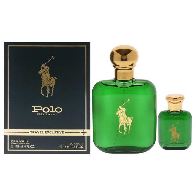Polo Green by Ralph Lauren for Men - 2 Pc Gift Set 4oz EDT Spray, 0.5oz EDT spray, NA, hi-res image number null