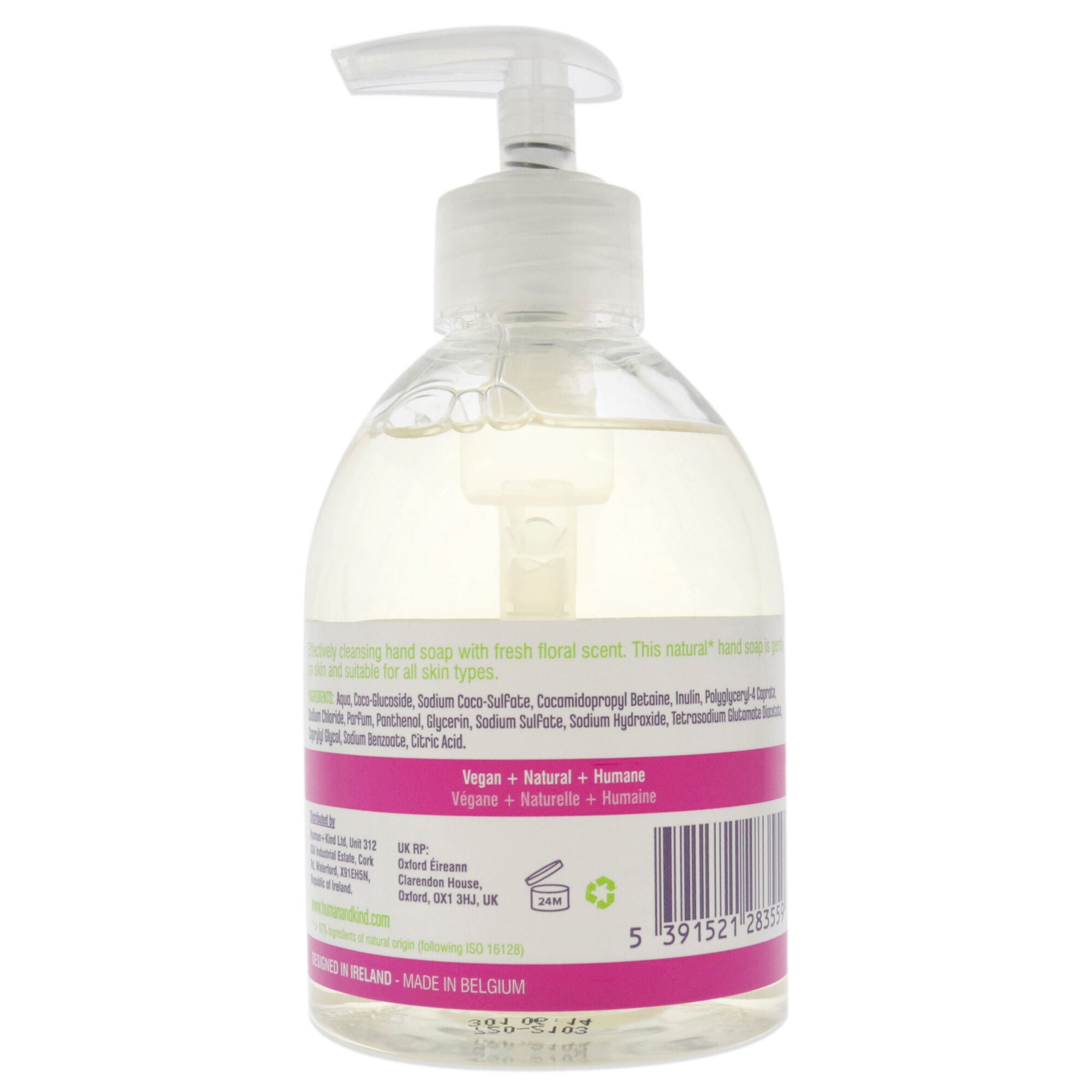 Hand Soap - Jasmin Lilly by Human+Kind for Unisex - 10.14 oz Soap, See Description, alternate image number 2