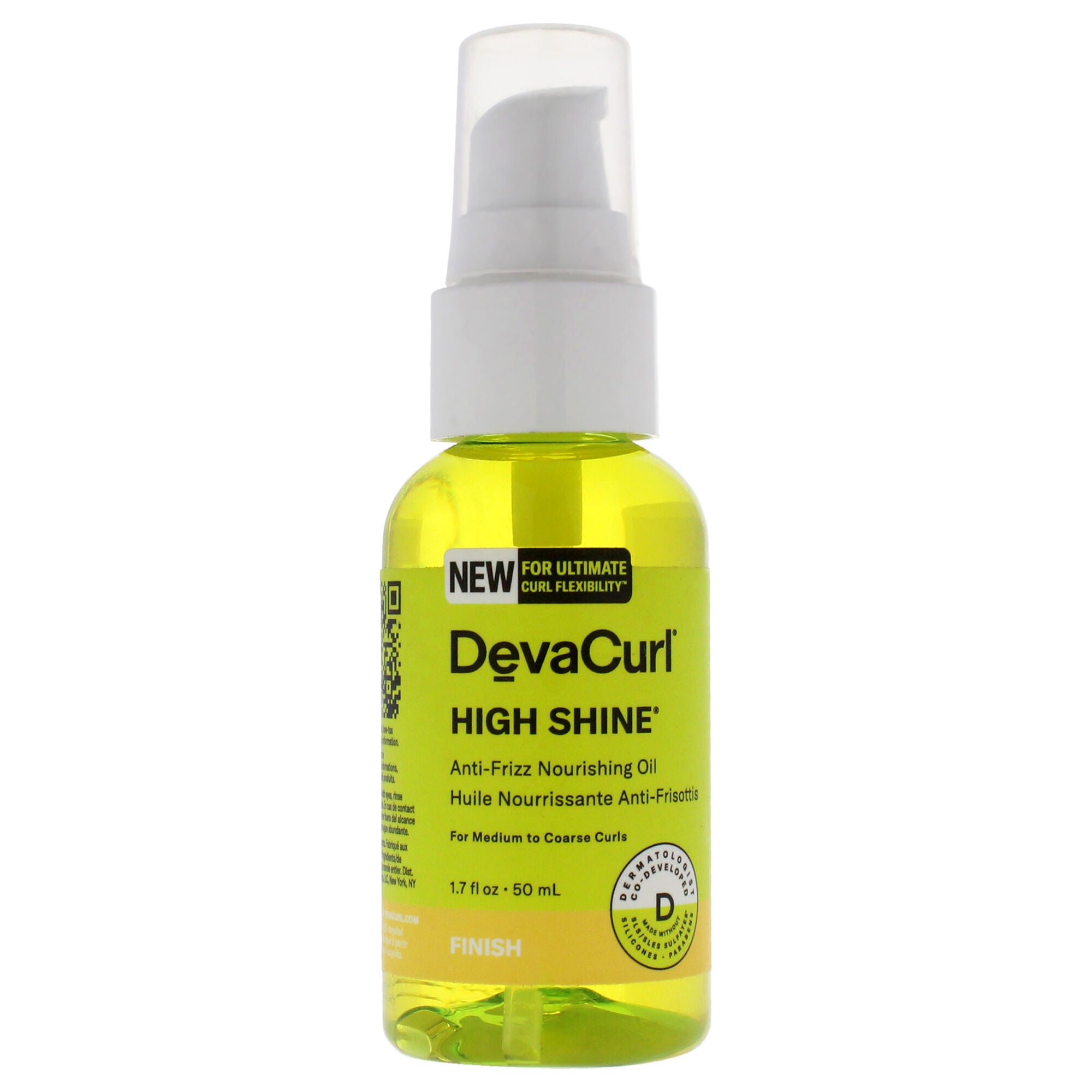 High Shine Nourishing Oil-NP by DevaCurl for Unisex - 1.7 oz Oil, See Description, hi-res image number 0