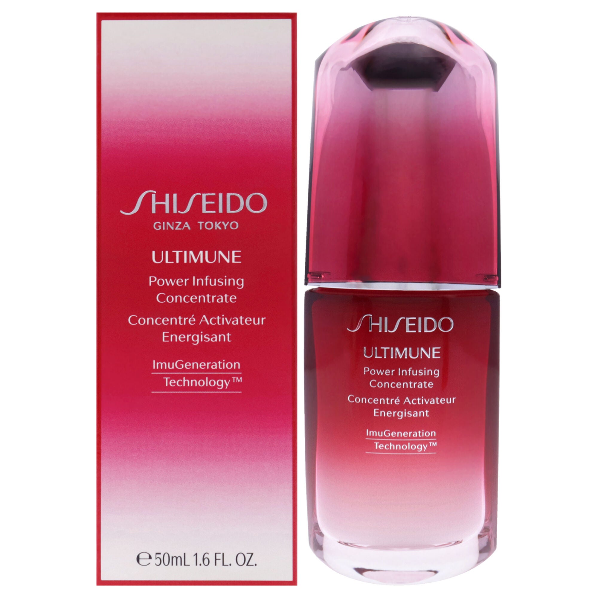 Ultimune Power Infusing Concentrate by Shiseido for Unisex - 1.6 oz Moisturizer, See Description, hi-res image number 0