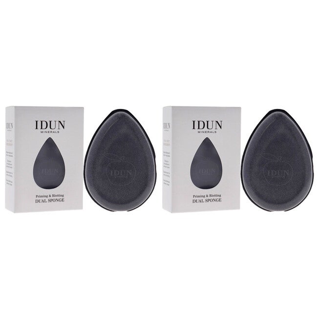 Primer and Blotting Dual Sponge - 049 by Idun Minerals for Women - 1 Pc Sponge - Pack of 2, See Description, alternate image number 1