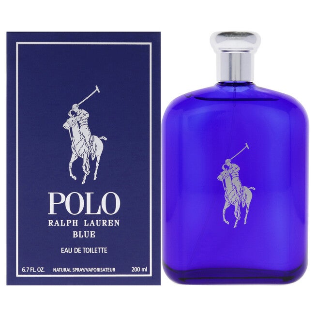 Polo Blue by Ralph Lauren for Men - 6.7 oz EDT Spray, NA, hi-res image number null
