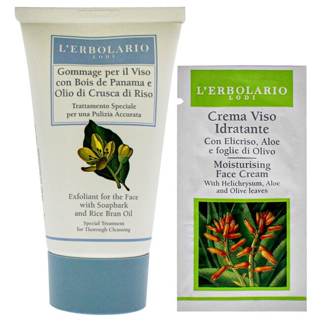 Exfoliant Soapbark - Rice Bran Oil by LErbolario for Unisex - 2.5 oz Cleanser, NA, alternate image number null