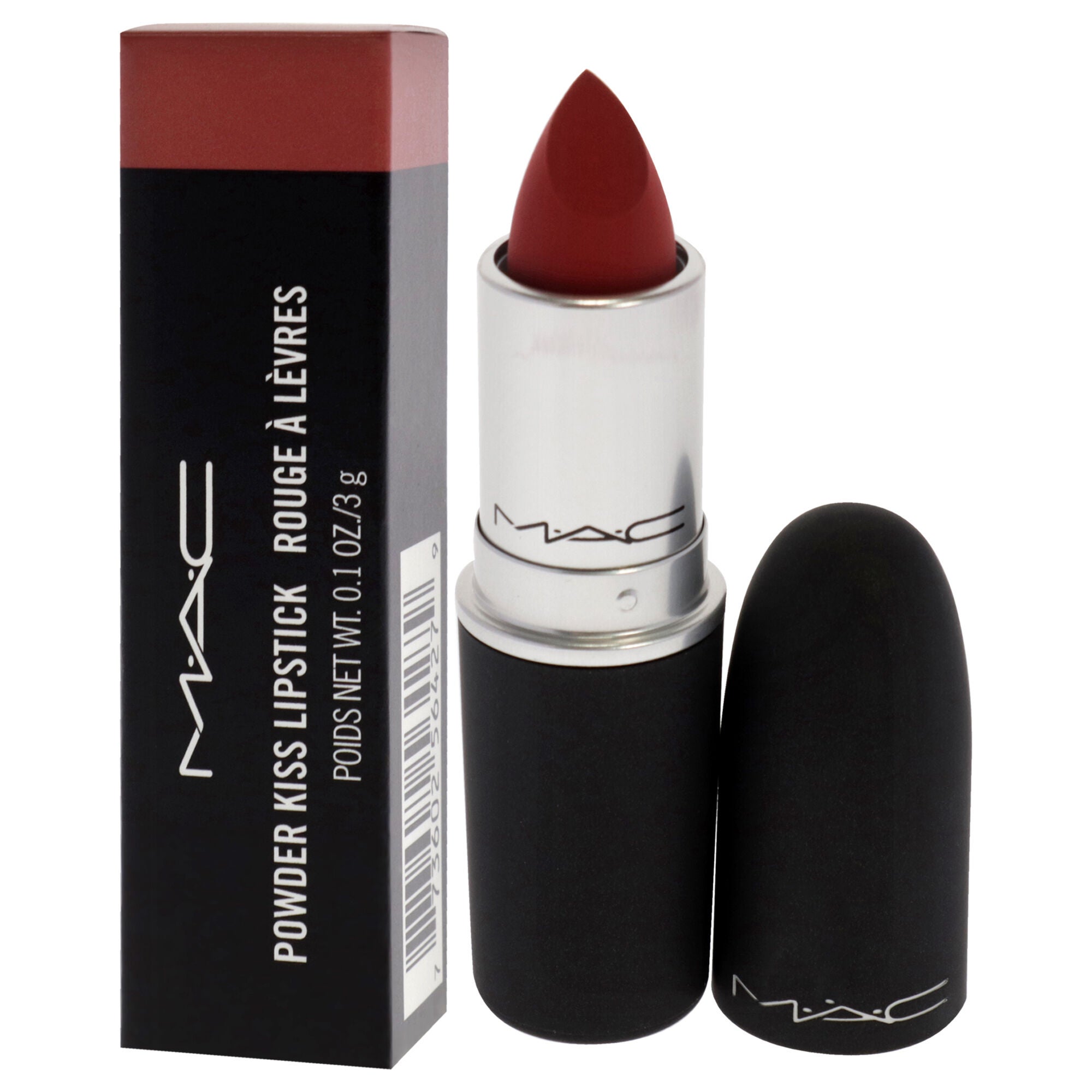 Powder Kiss Lipstick - Stay Curious by MAC for Women - 0.1 oz Lipstick, , alternate image number 7