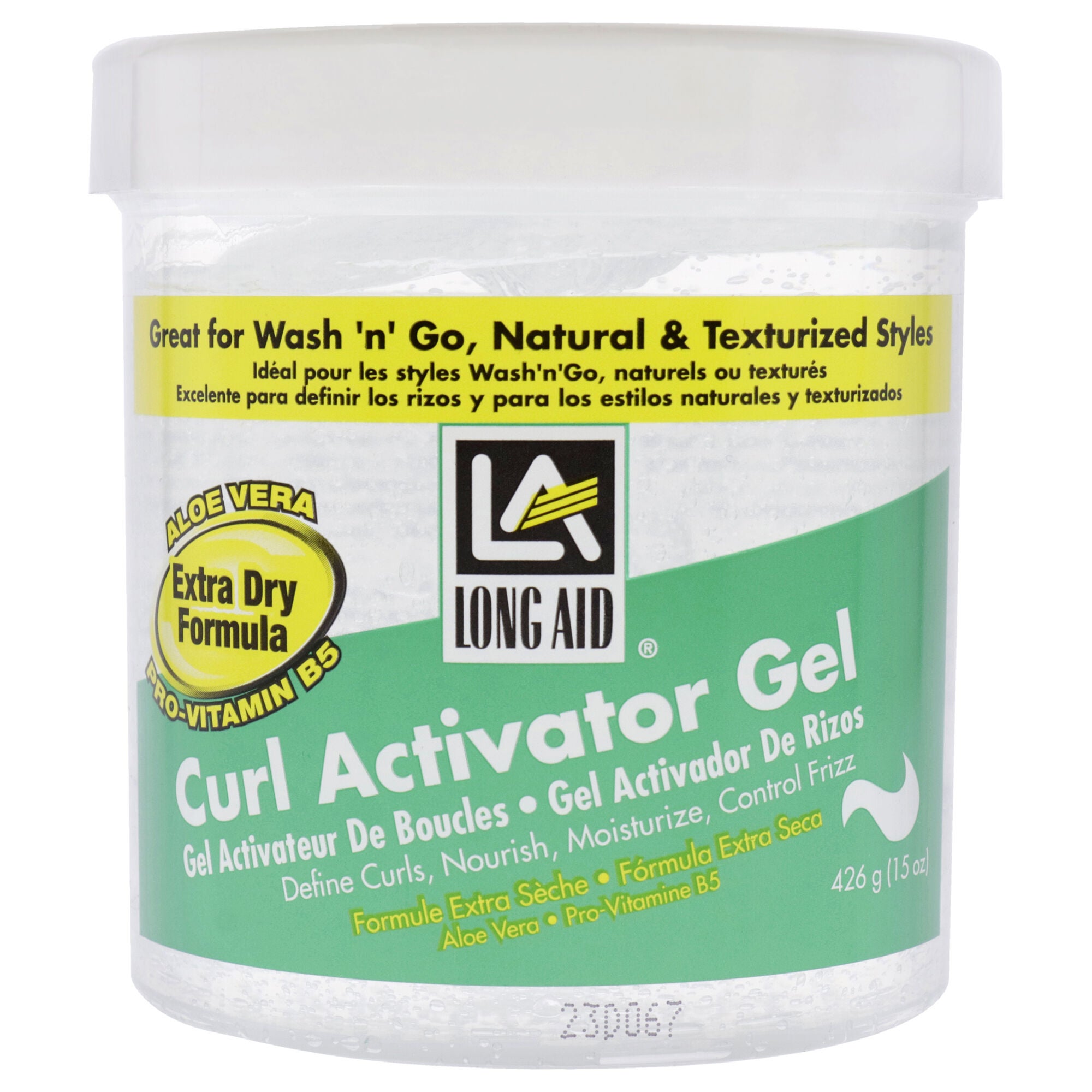 Ampro Long-Aid Activator Gel – Lockenpflege Mit Aloe Vera Und Protein, 907 Ml