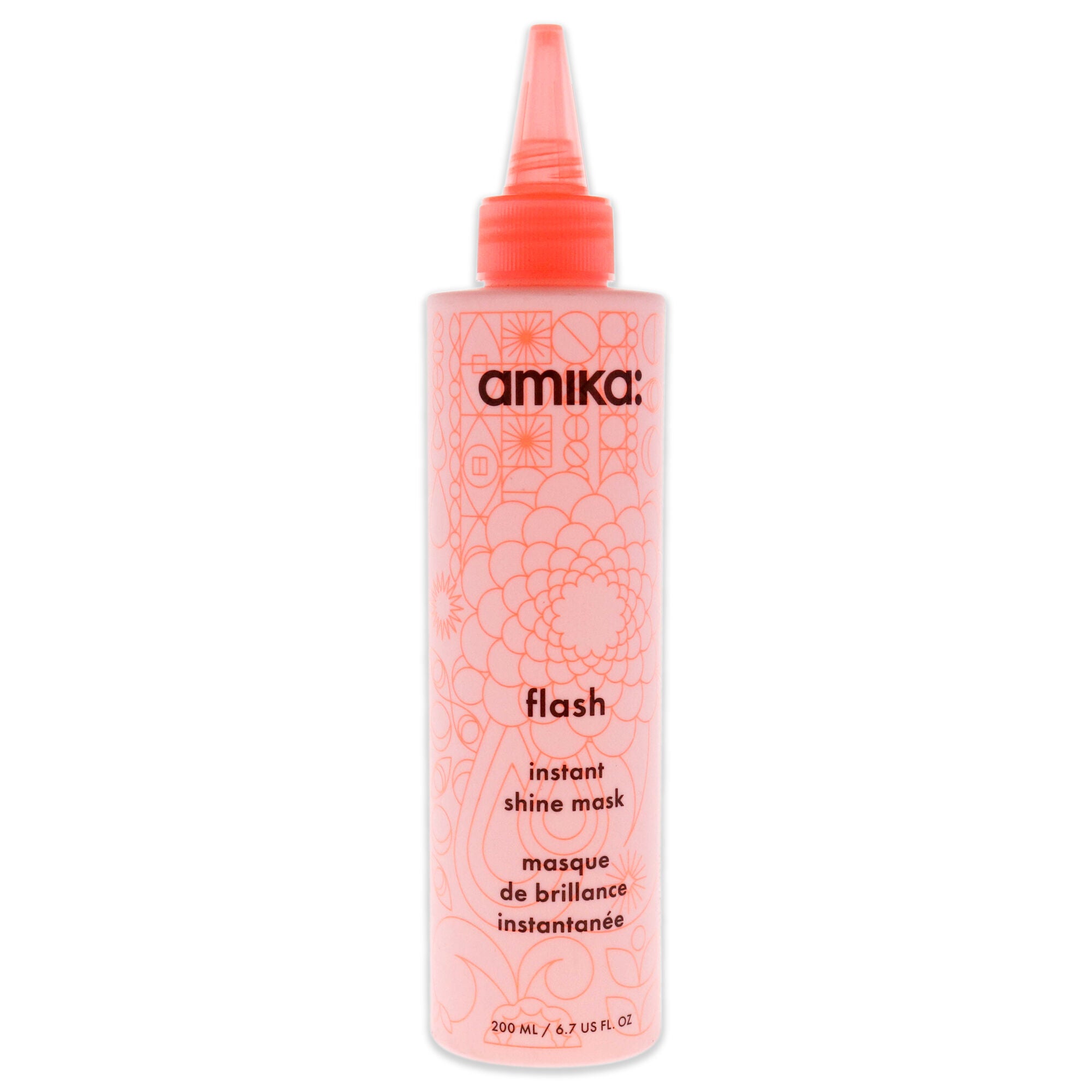 Flash Instant Shine Mask by Amika for Unisex - 6.7 oz Masque, See Description, hi-res image number 0