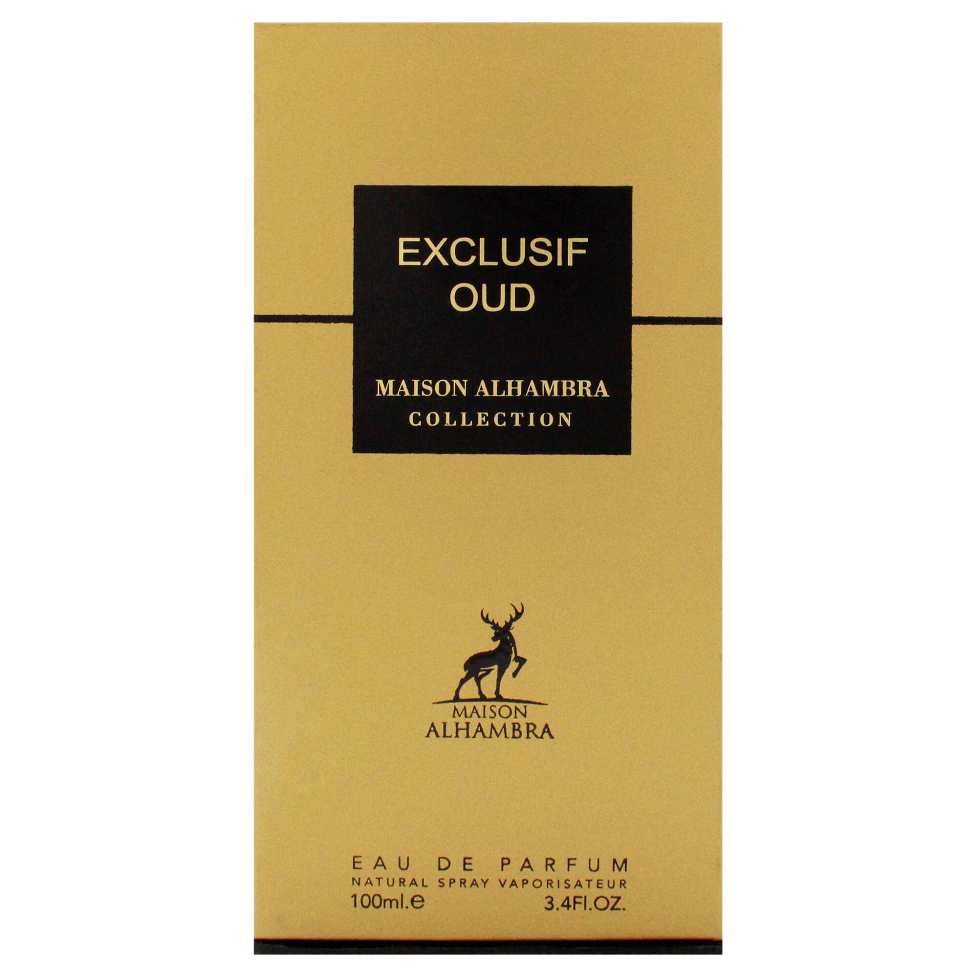 Exclusif - Oud by Maison Alhambra for Unisex - 3.4 oz EDP Spray, Clear, alternate image number 4