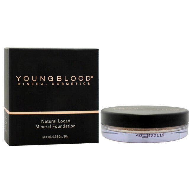 Natural Loose Mineral Foundation - Cool Beige by Youngblood for Women - 0.35 oz Foundation, See Description, alternate image number 1