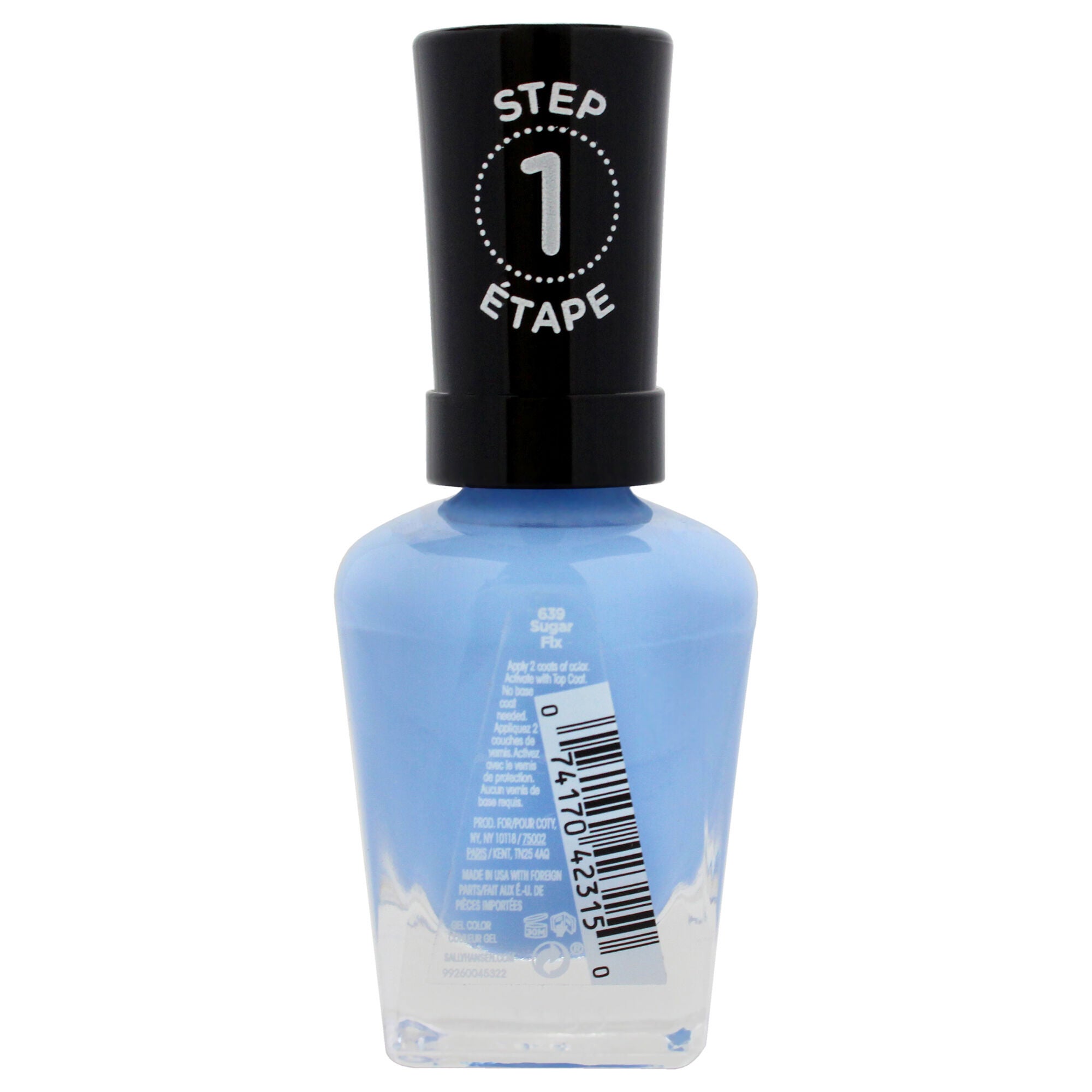 Miracle Gel - 639 Sugar Fix by Sally Hansen for Women - 0.5 oz Nail Polish, See Description, alternate image number 1