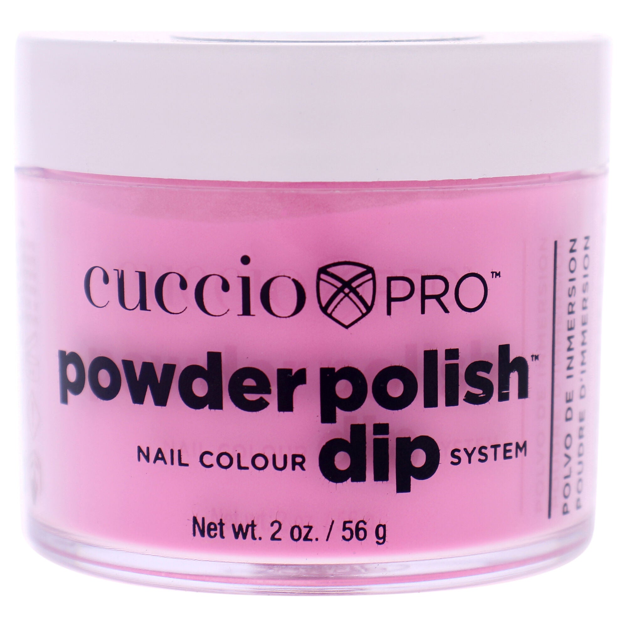 Pro Powder Polish Nail Colour Dip System - Bright Neon Pink by Cuccio Colour for Women - 1.6 oz Nail Powder, See Description, hi-res image number 0