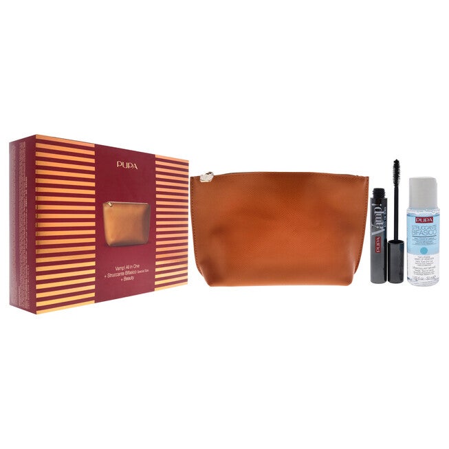 Vamp! All in One and Two-Phase Make-Up Remover Set by Pupa Milano for Women - 3 Pc Set, , alternate image number null