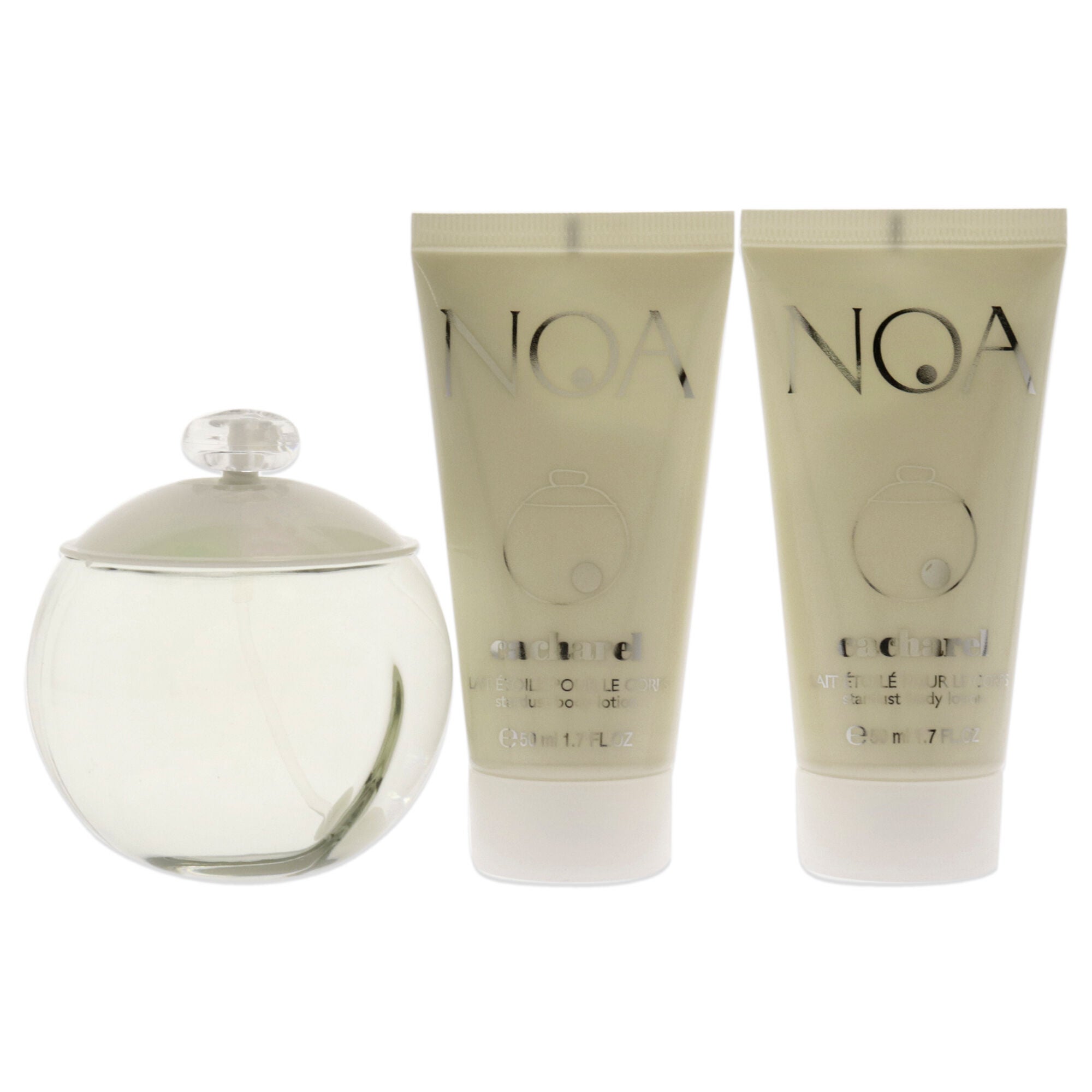 Noa by Cacharel for Women - 3 Pc Gift Set 3.4oz EDT Spray, 2 x 1.7oz Perfumed Stardust Body Lotion, See Description, alternate image number 4