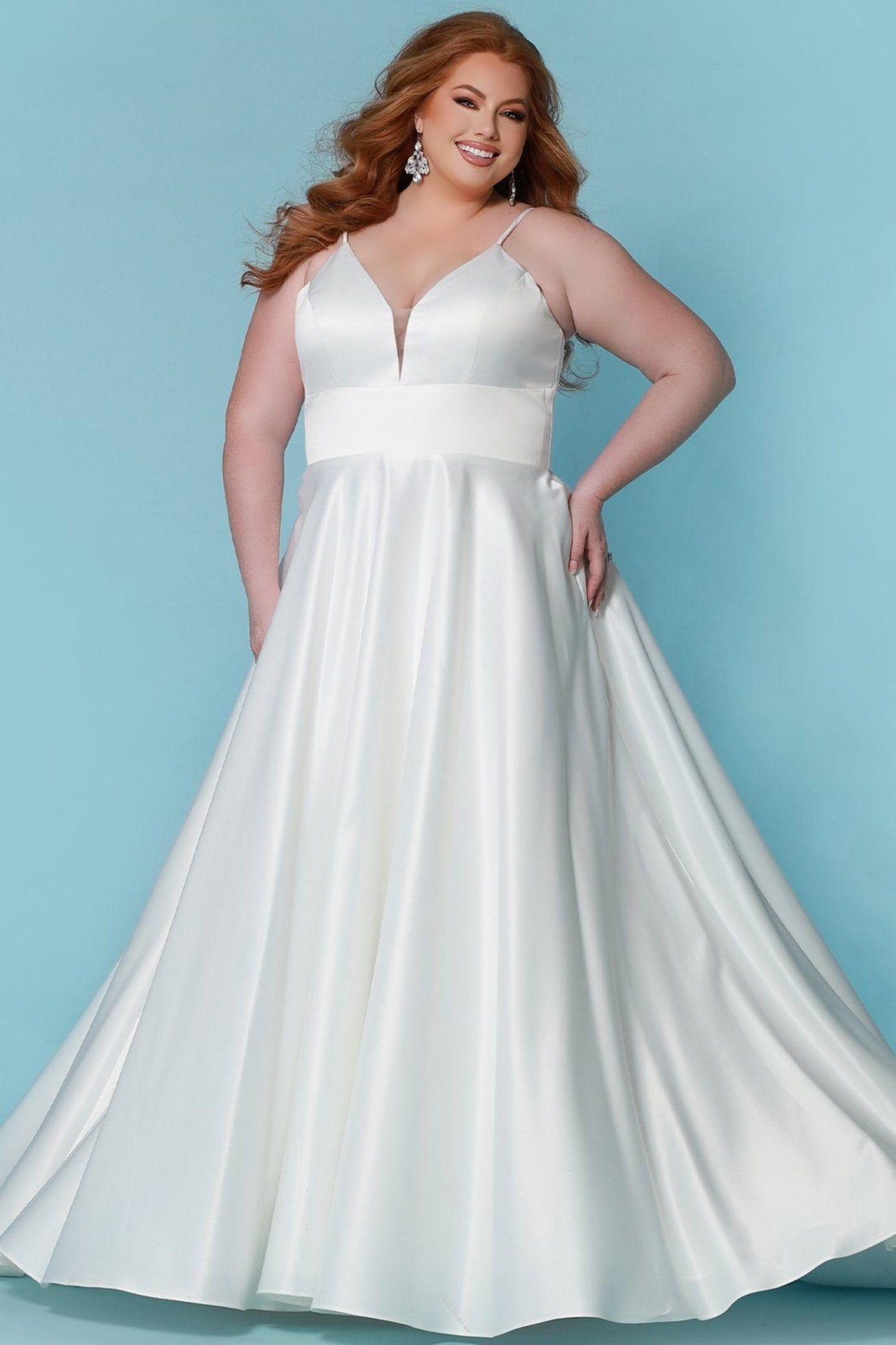Woman within wedding dresses hot sale