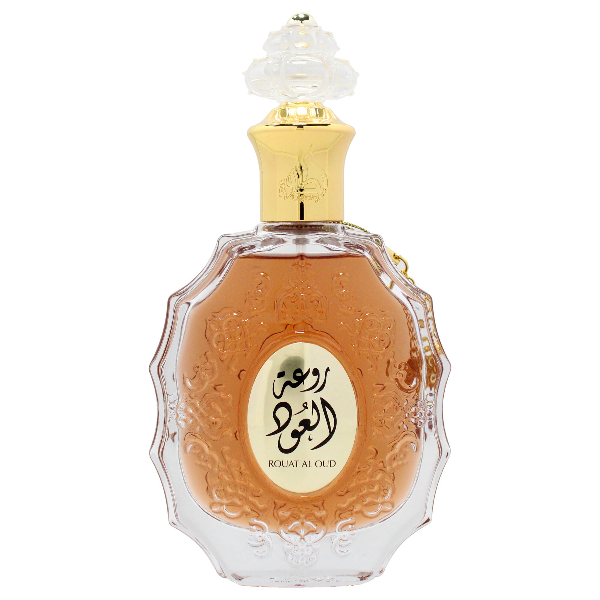 Rouat Al Oud by Lattafa for Unisex - 3.4 oz EDP Spray, Clear, alternate image number 1