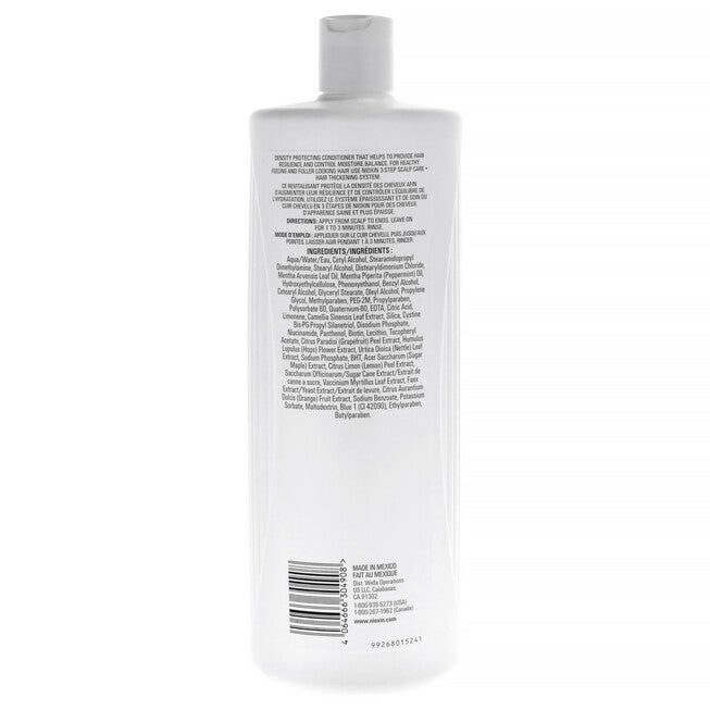 System 1 Scalp Therapy Conditioner by Nioxin for Unisex - 33.8 oz Conditioner, See Description, alternate image number 3