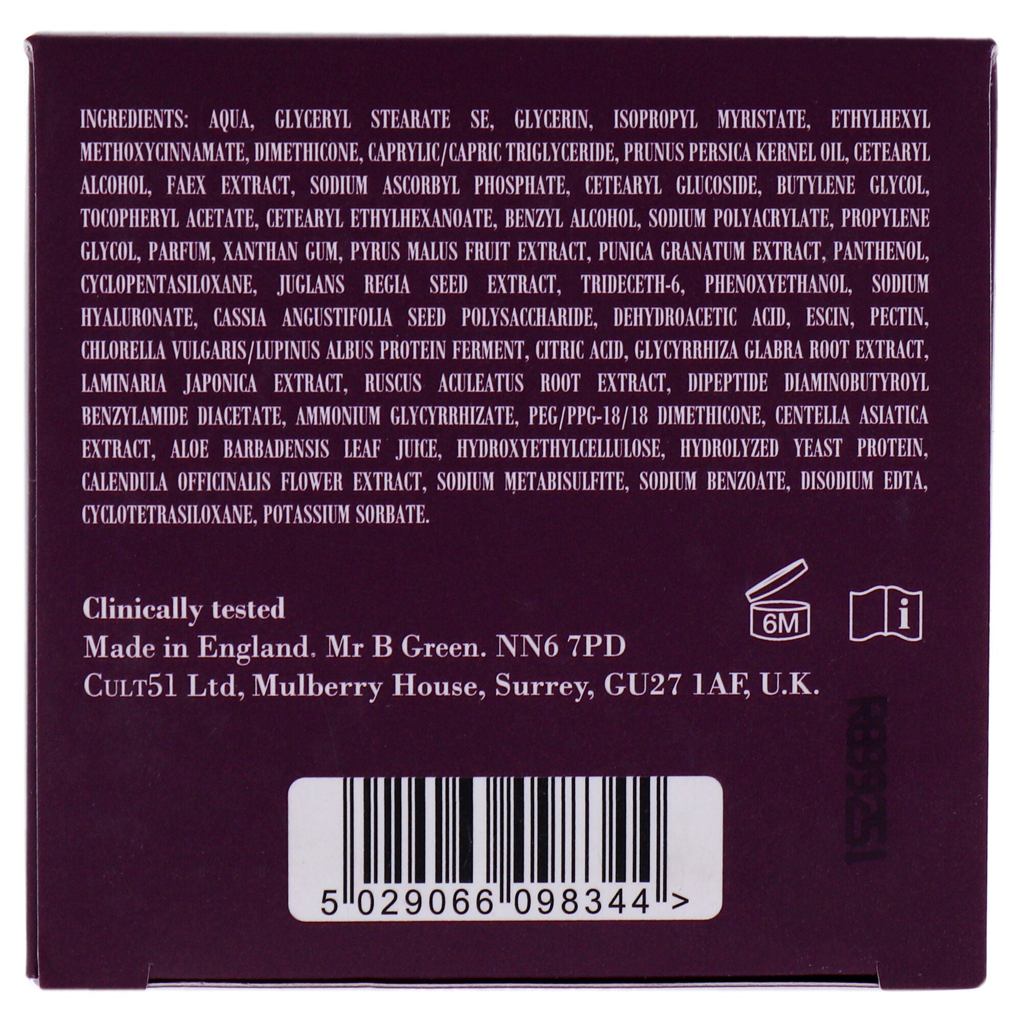 Day Cream by Cult51 for Women - 1.60 oz Cream, White, alternate image number 3