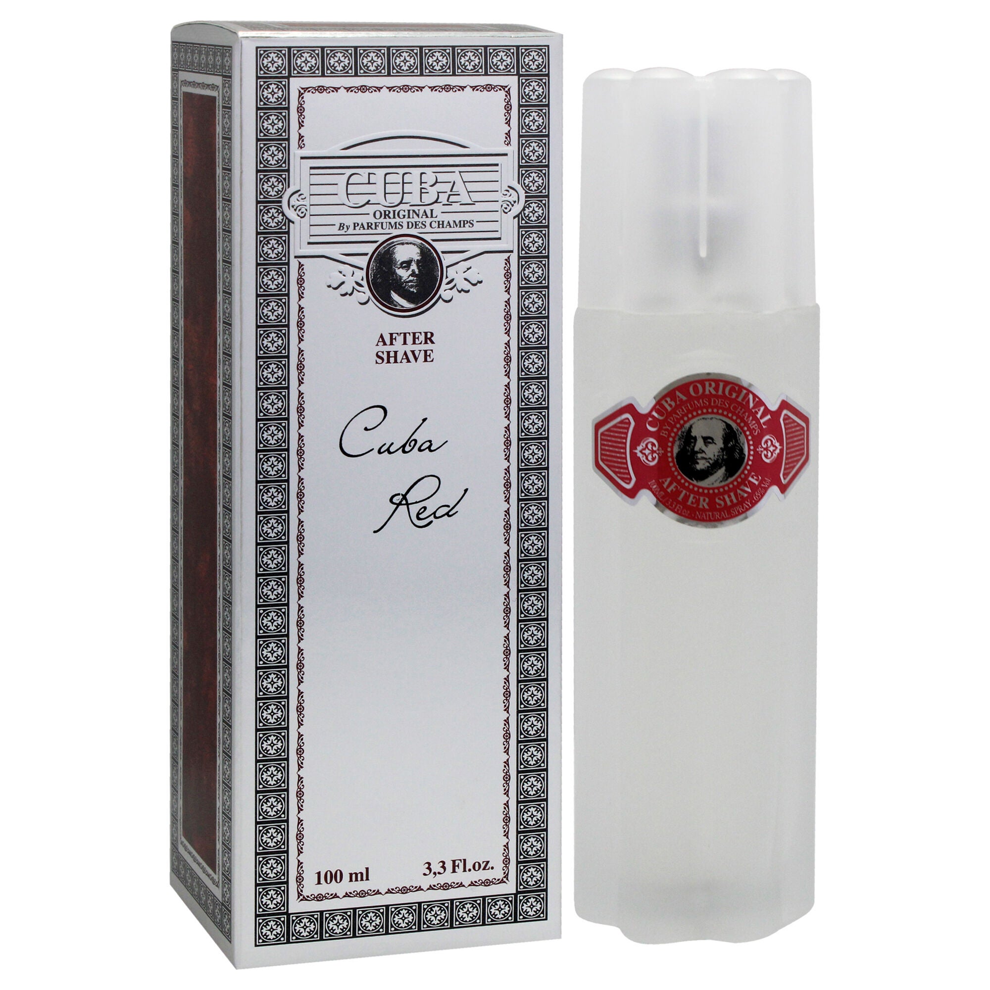 Cuba Red by Cuba for Men - 3.4 oz After Shave, See Description, alternate image number 2