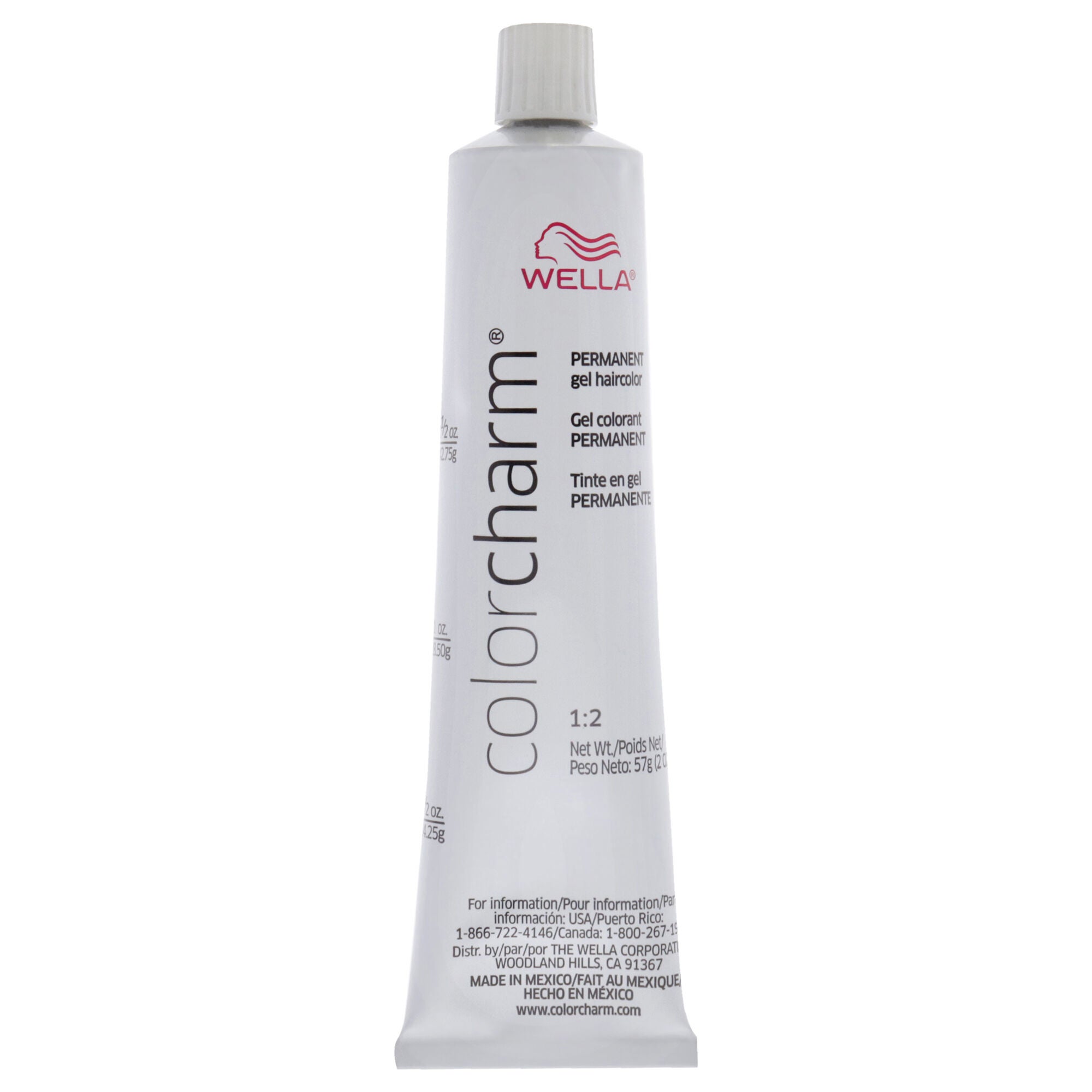 Color Charm Permanent Hair Color Gel - 8RG 729 Titan Red Blonde by Wella for Unisex - 2 oz Hair Color, See Description, alternate image number 1