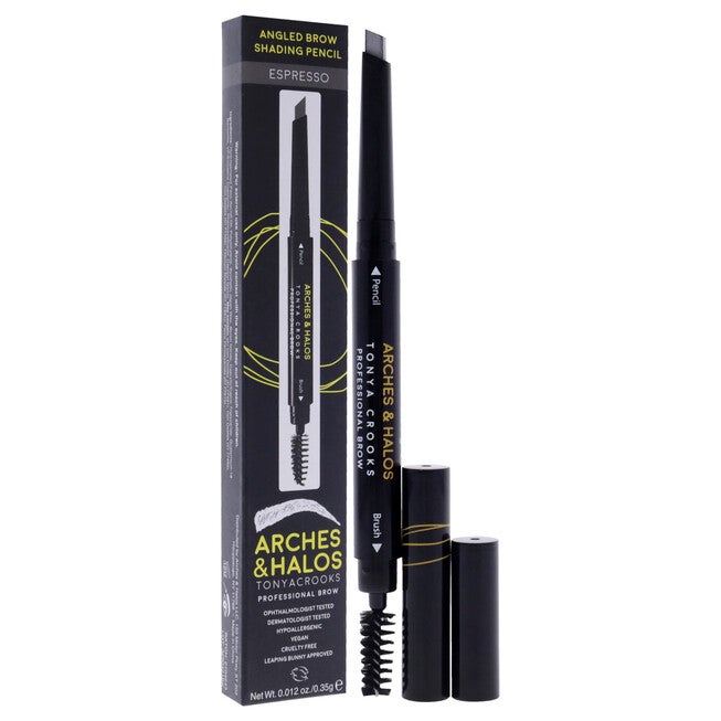 Angled Brow Shading Pencil - Espresso by Arches and Halos for Women - 0.012 oz Eyebrow Pencil, NA, alternate image number null