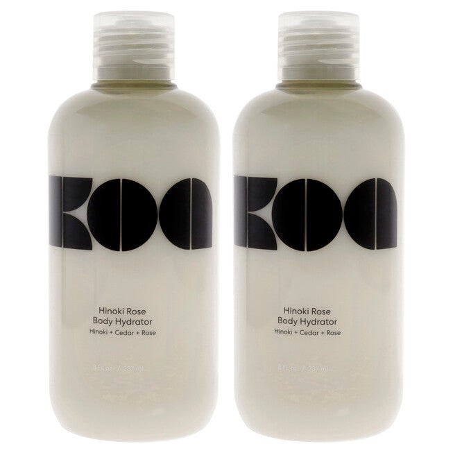 Hinoki Rose Body Hydrator by KOA for Unisex - 8 oz Hydrator - Pack of 2, See Description, hi-res image number 0
