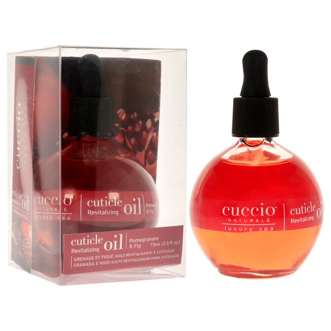 Cuticle Revitalizing Oil - Pomegranate and Fig Manicure by Cuccio Naturale for Unisex - 2.5 oz Oil, See Description, alternate image number 1