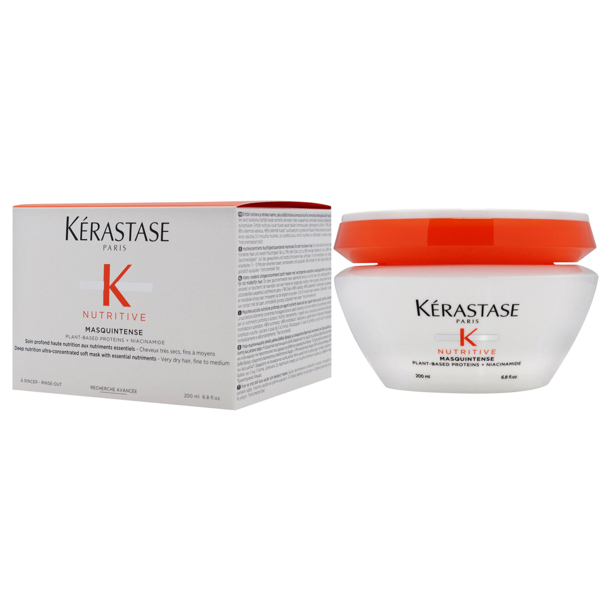 Nutritive Masquintense-fine by Kerastase for Unisex - 6.8 oz Masque, See Description, alternate image number 3
