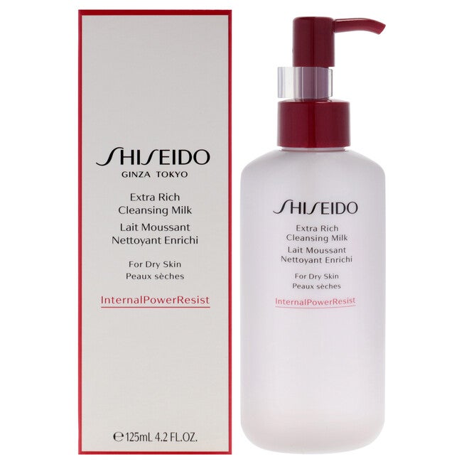 Extra Rich Cleansing Milk by Shiseido for Women - 4.2 oz Cleanser, NA, hi-res image number null