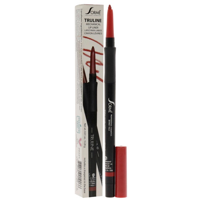 Truline Mechanical Lipliner - MPL04 Scarlet by Sorme Cosmetics for Women - 0.01 oz Lip Liner, NA, alternate image number null