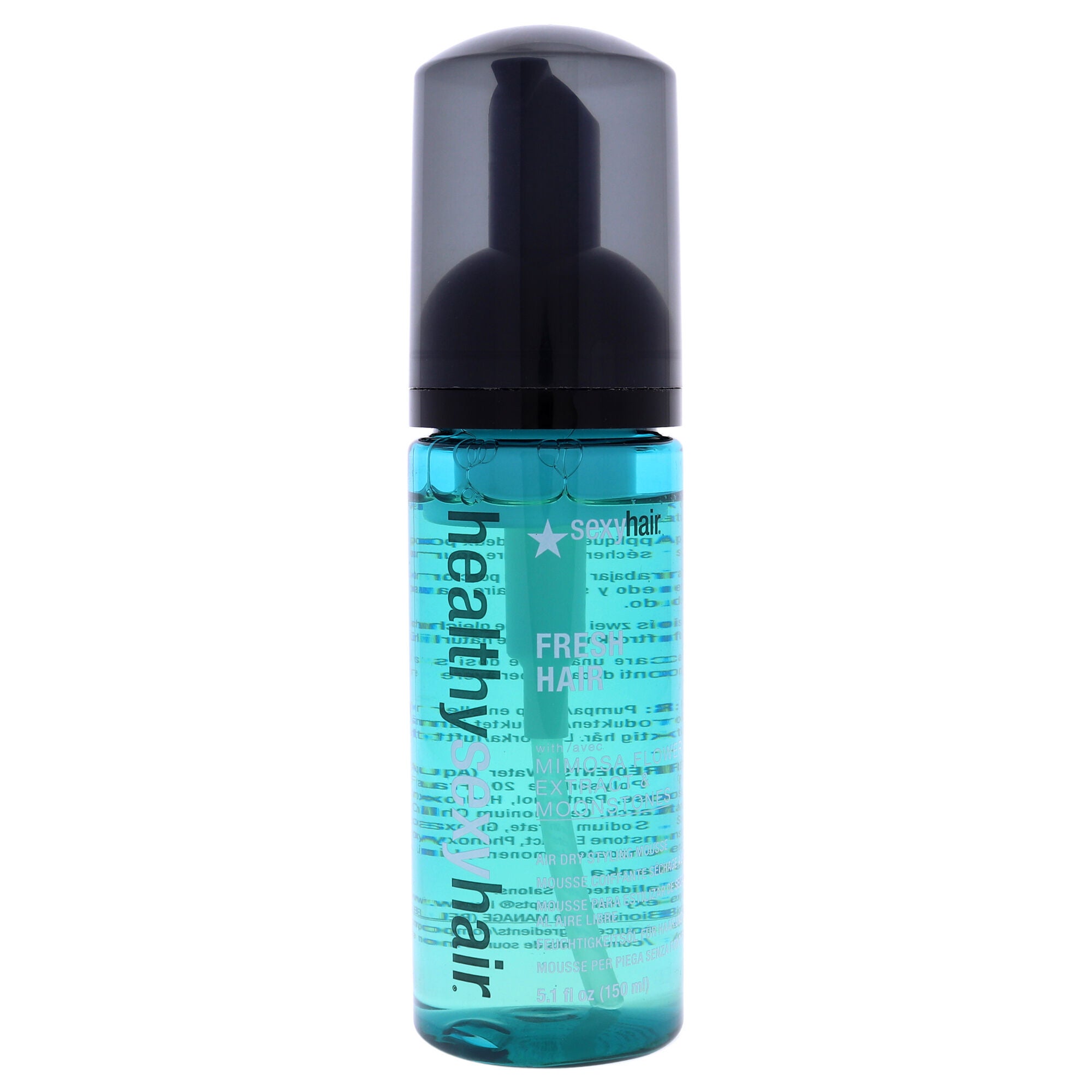 Healthy Sexy Hair Fresh Hair Air Dry Styling Mousse by Sexy Hair for Unisex - 5.1 oz Mousse, See Description, hi-res image number 0