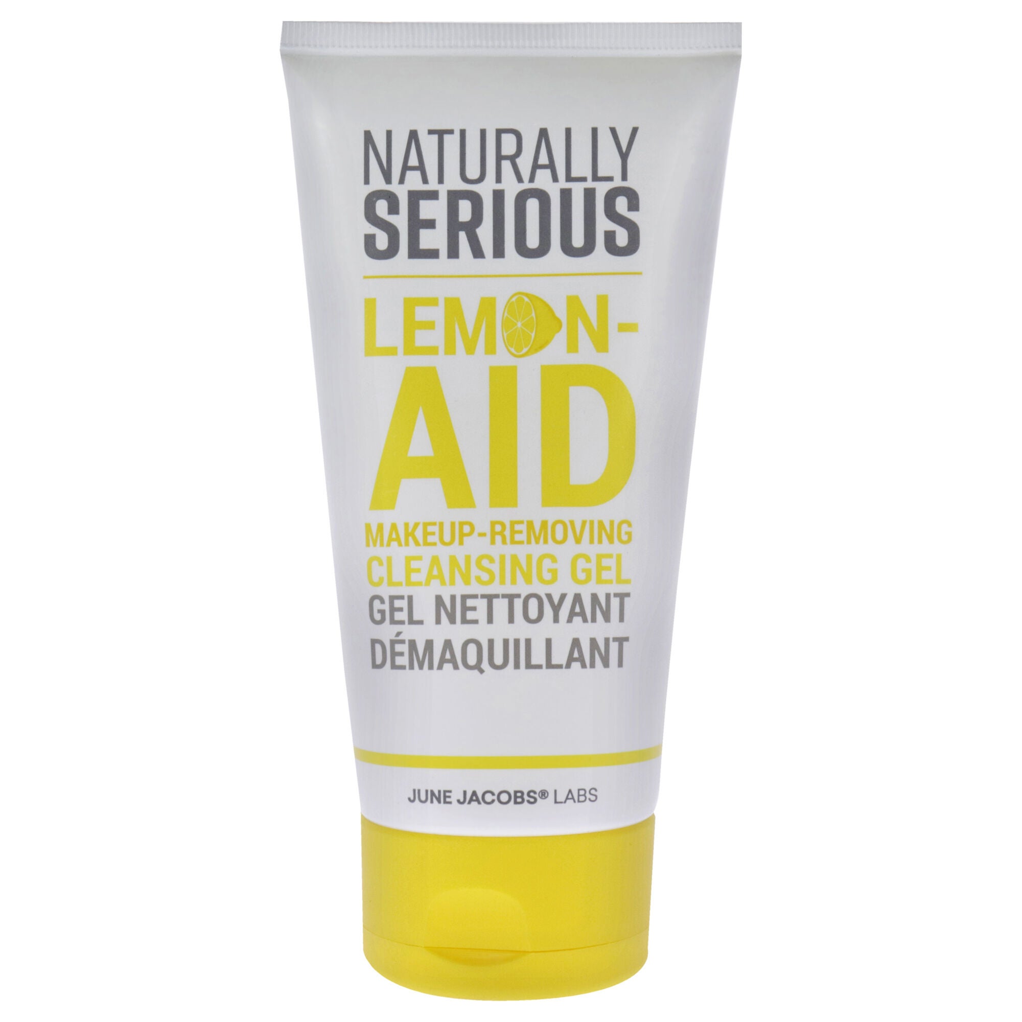 Lemon Aid Makeup Removing Cleansing Gel by Naturally Serious for Unisex - 3.4 oz Gel, See Description, hi-res image number 0