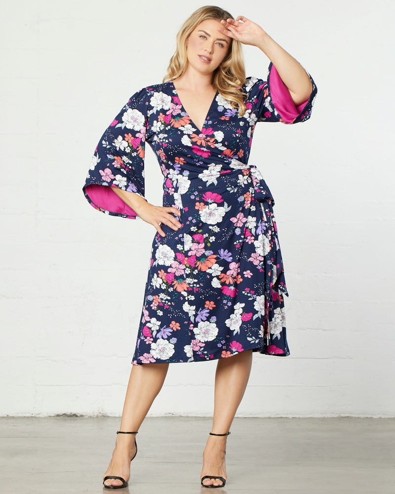 Gemini Wrap Dress, , alternate image number 3