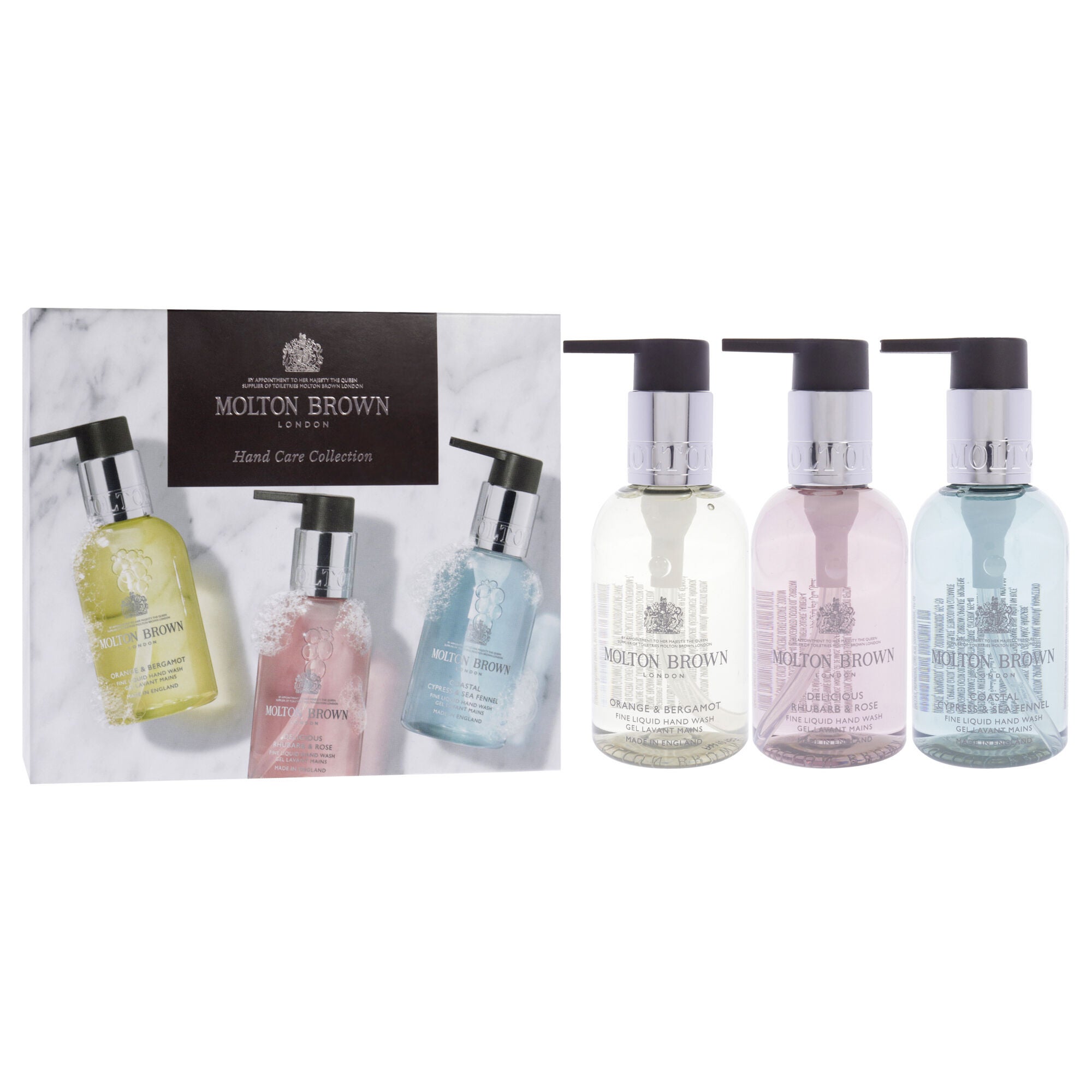 Floral and Aromatic Hand Care Collection Set by Molton Brown for Unisex - 3 Pc Set, See Description, alternate image number 1