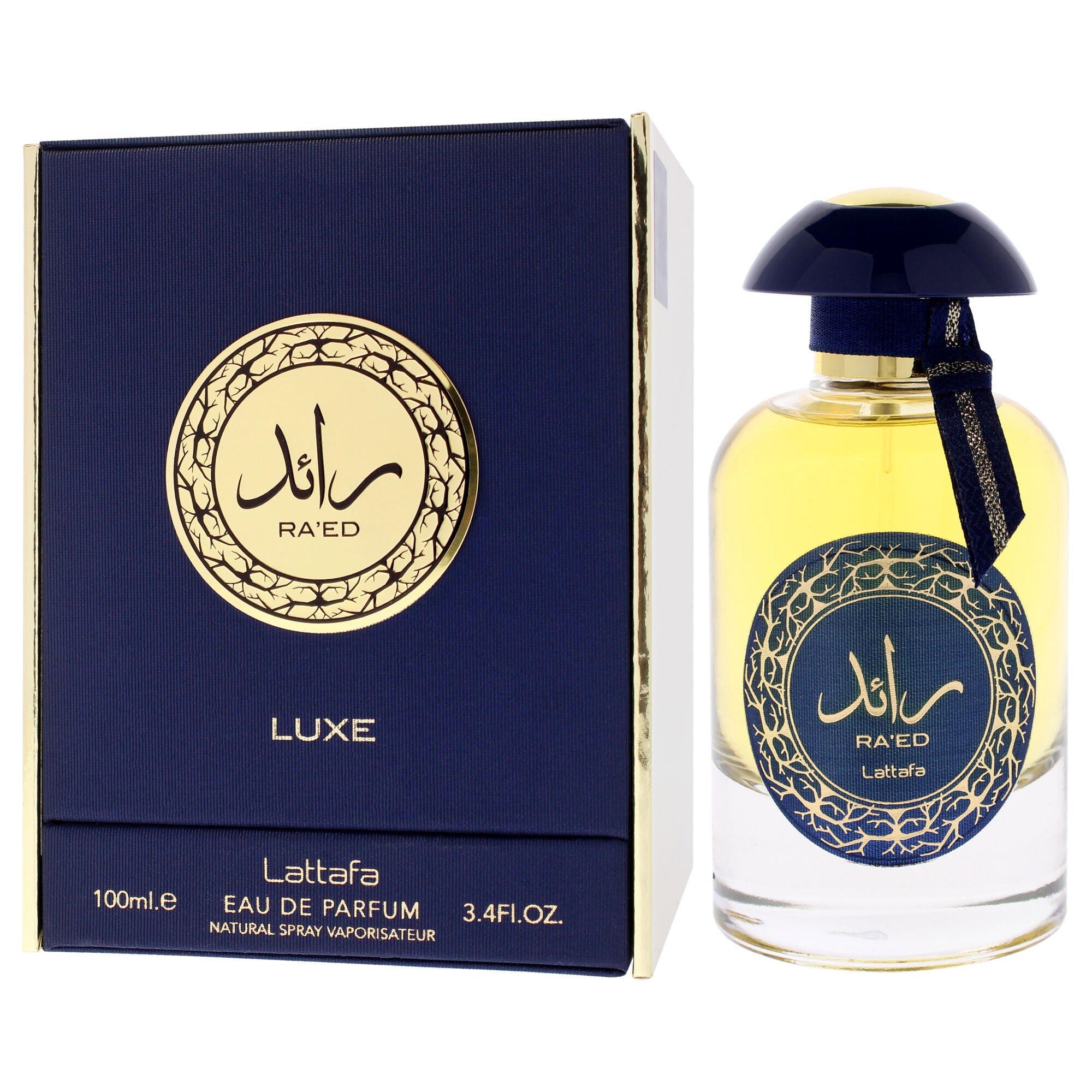 Raed Luxe Gold by Lattafa for Men - 3.4 oz EDP Spray, See Description, alternate image number 2