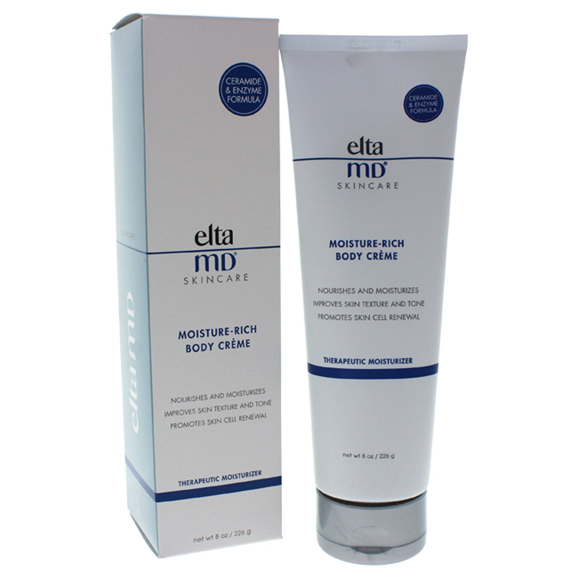 Moisture-Rich by EltaMD for Unisex - 8 oz Body Cream, See Description, hi-res image number 0