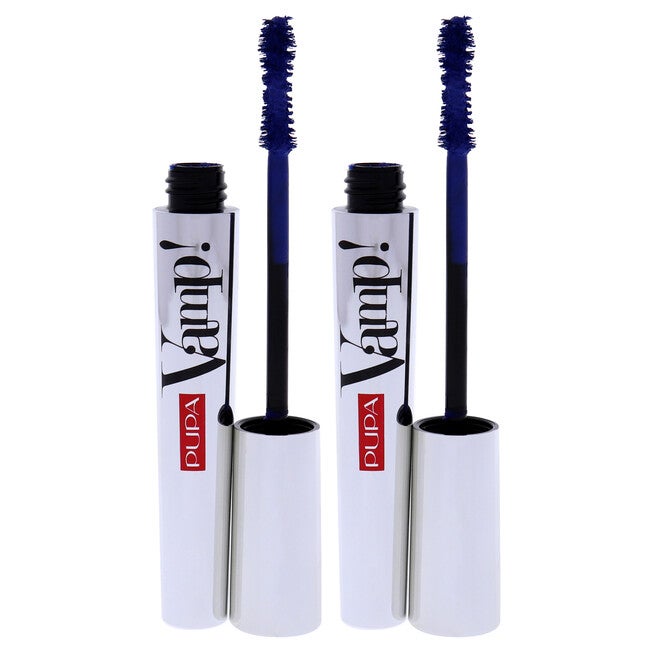 Vamp! Mascara - 300 Deep Night by Pupa Milano for Women - 0.32 oz Mascara - Pack of 2, , alternate image number null