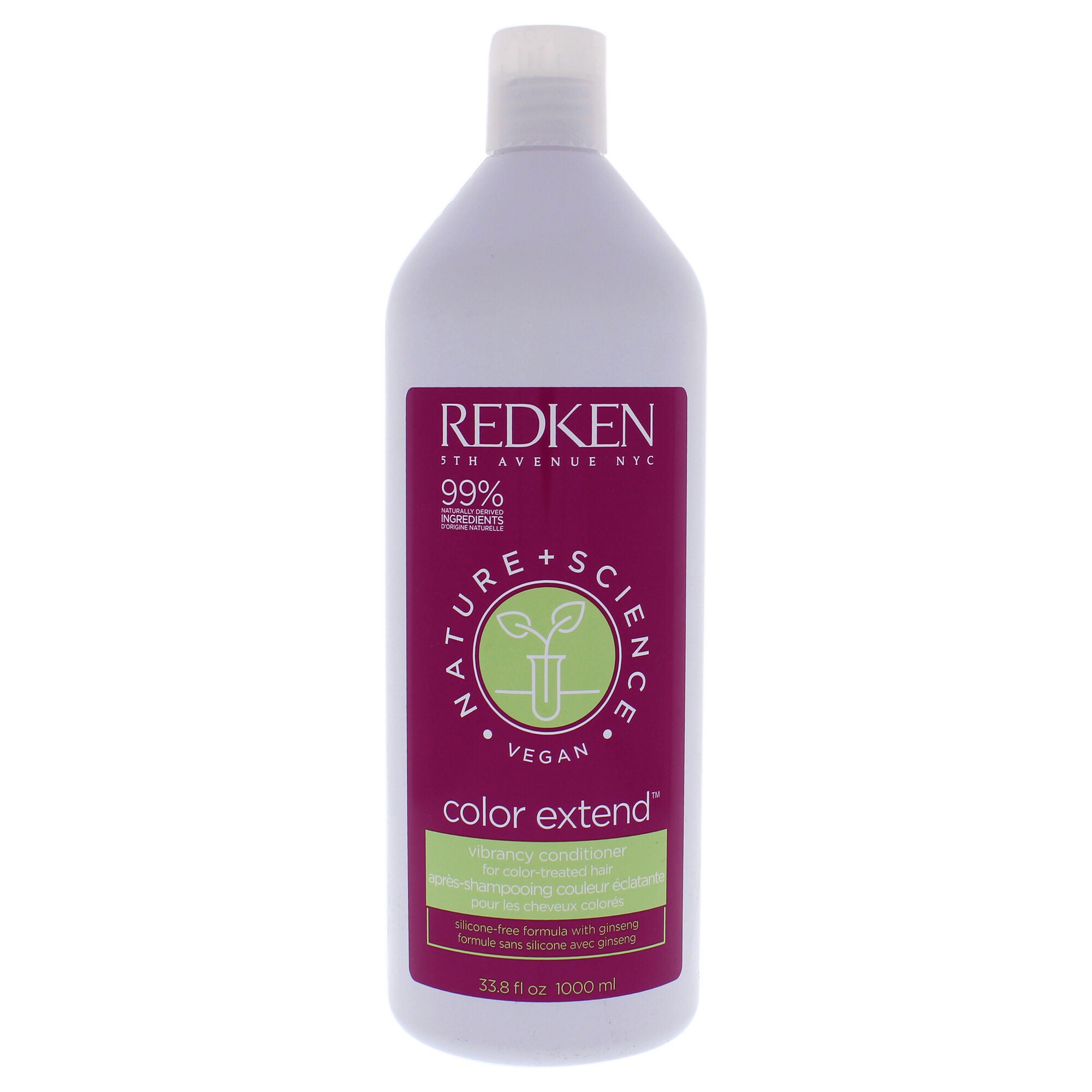 Nature Plus Science Color Extend Conditioner by Redken for Unisex - 33.8 oz Conditioner, See Description, hi-res image number 0